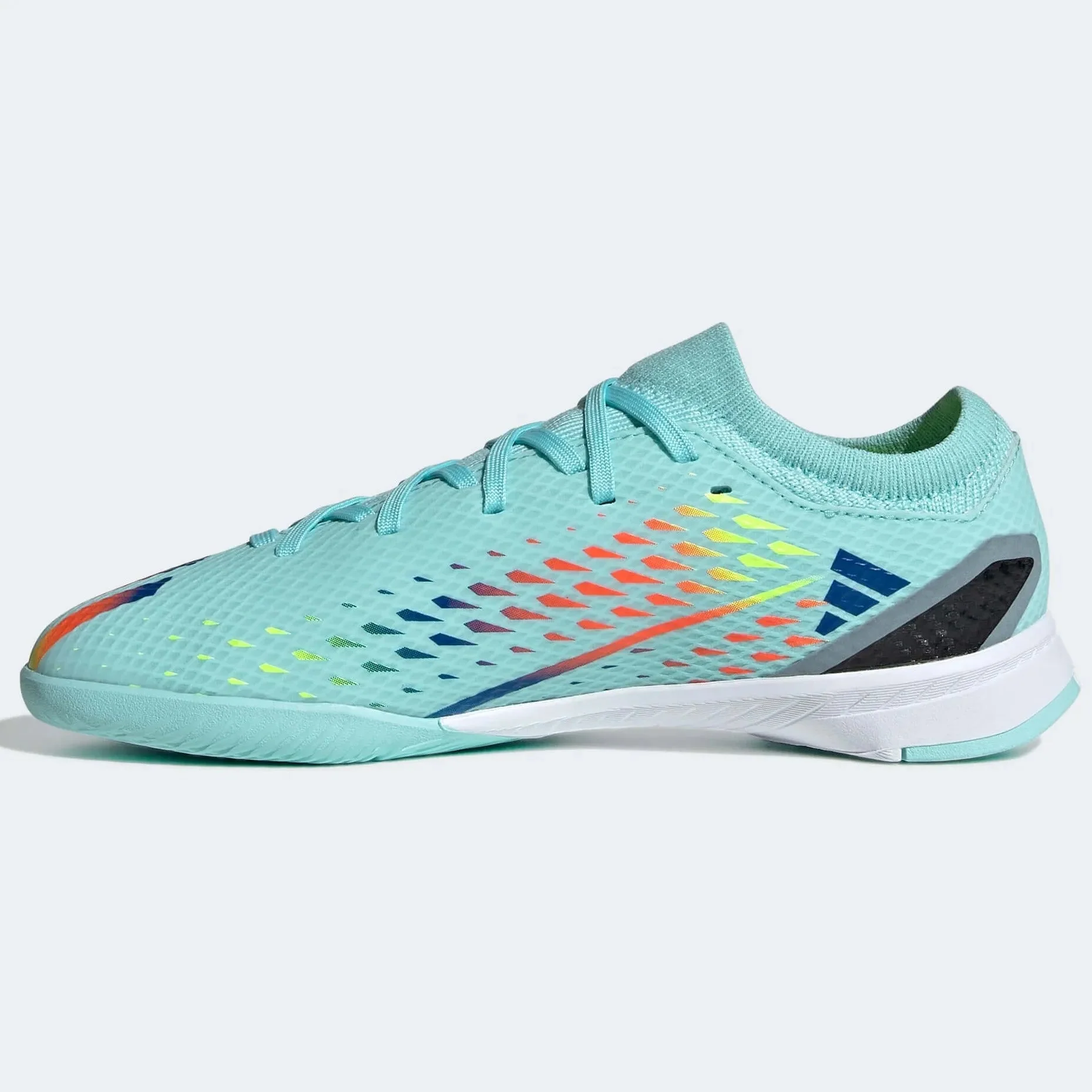 adidas Junior X Speedportal.3 Indoor - Aqua-Blue - Image 2