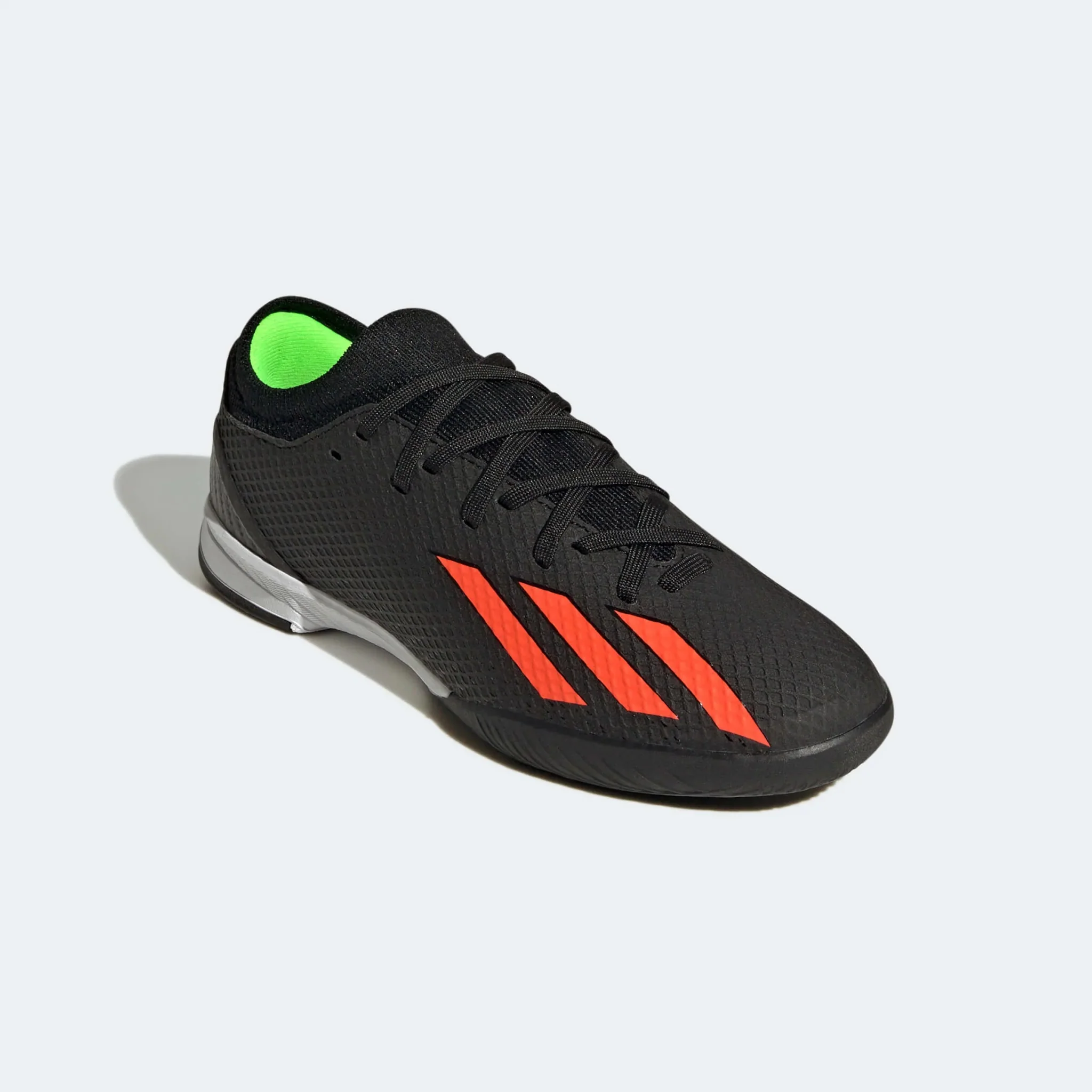 adidas Junior X SpeedPortal .3 Indoor - Black-Solar Red - Image 3