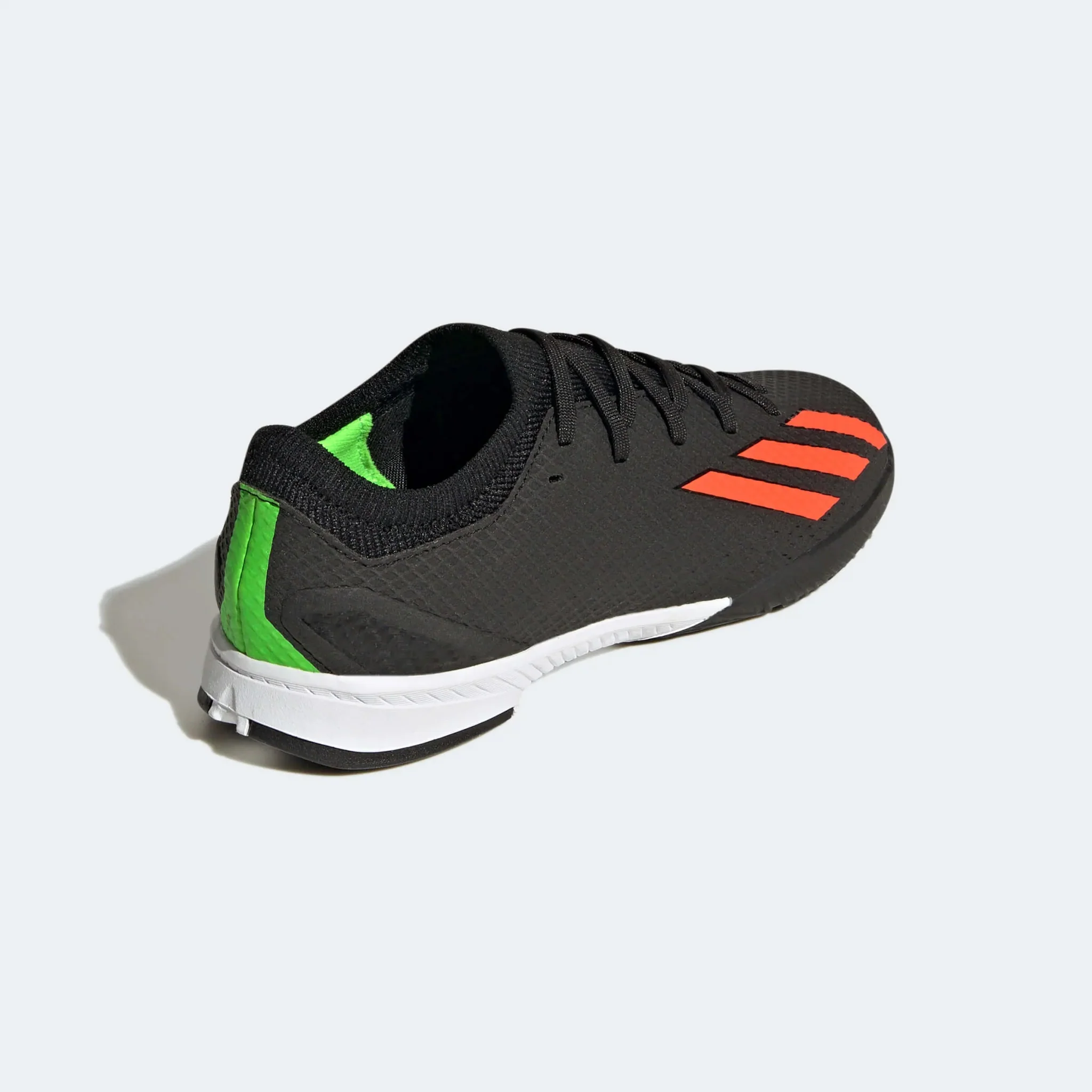 adidas Junior X SpeedPortal .3 Indoor - Black-Solar Red - Image 4