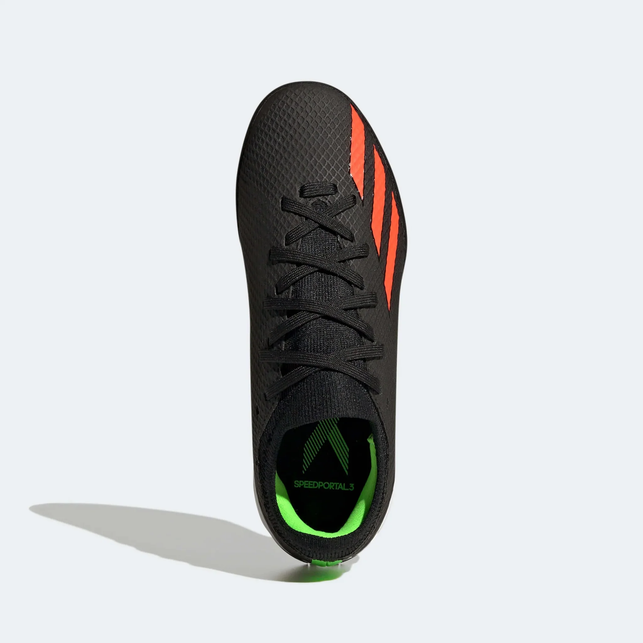 adidas Junior X SpeedPortal .3 Indoor - Black-Solar Red - Image 5