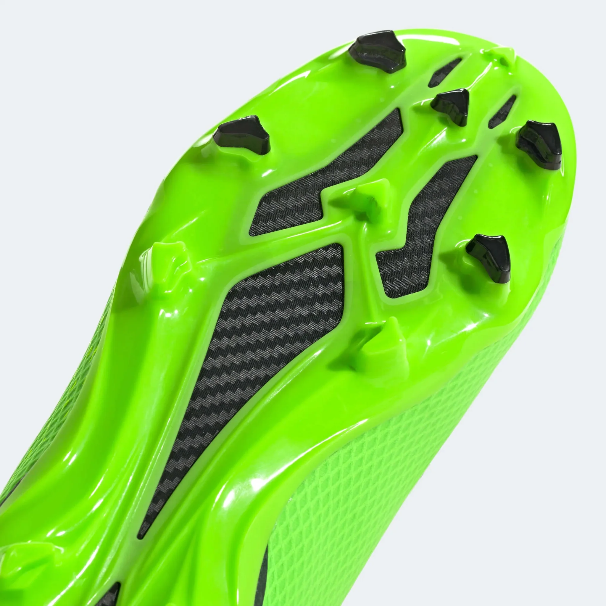 adidas Junior X SpeedPortal .3 Laceless FG - Solar Green-Black - Image 8
