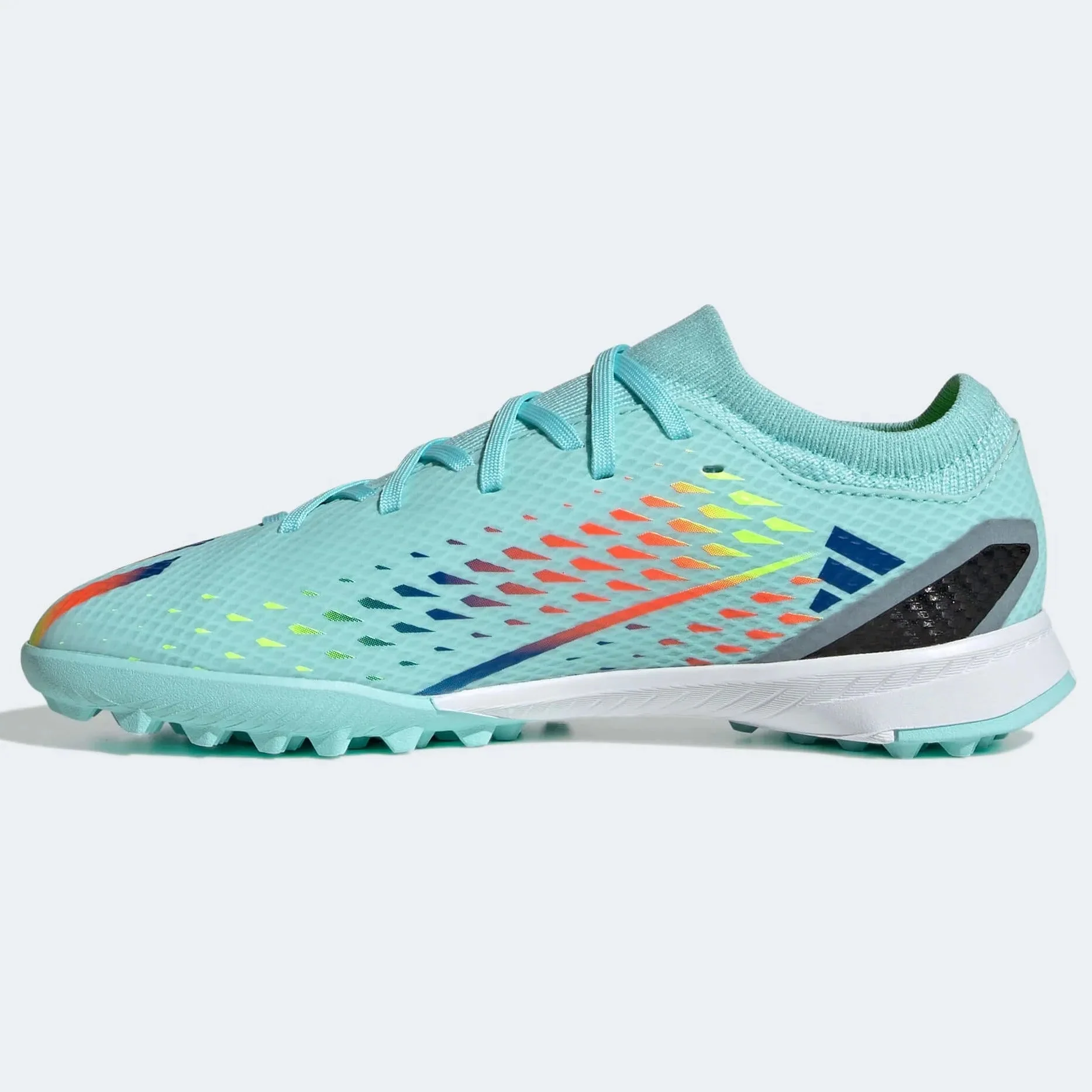 adidas Junior X Speedportal.3 Turf - Aqua-Blue - Image 2
