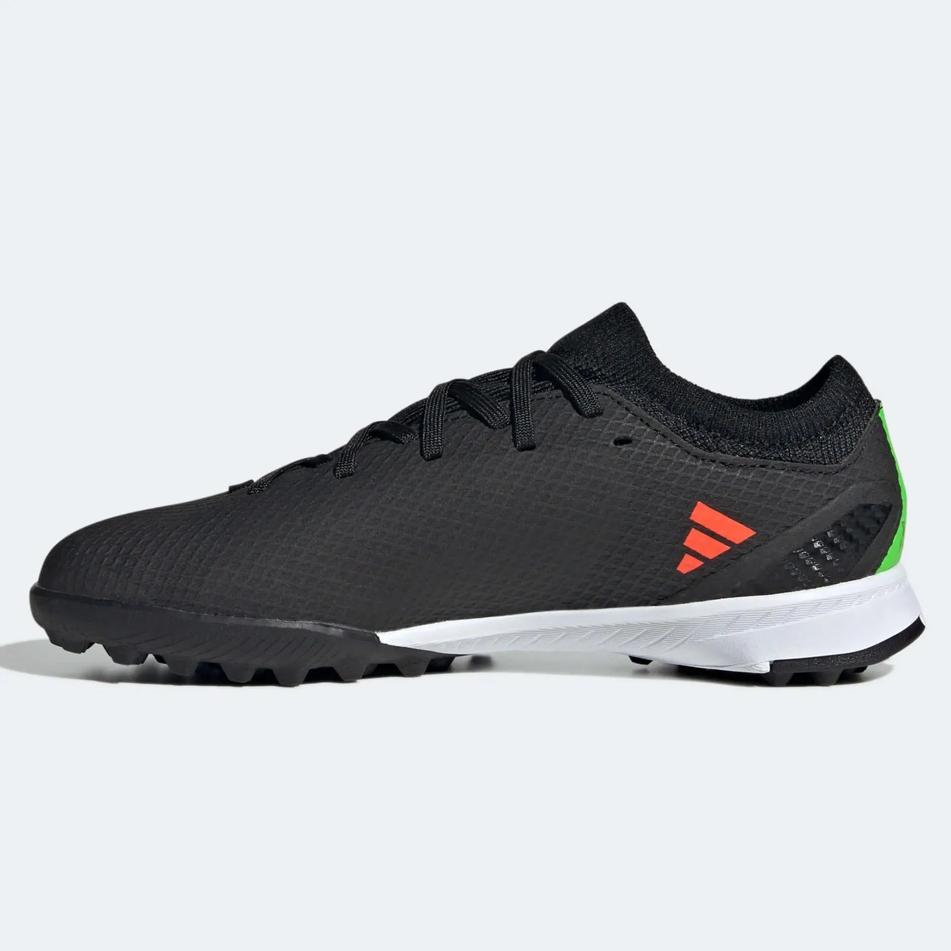 adidas Junior X SpeedPortal .3 Turf - Black-Solar Red - Image 2
