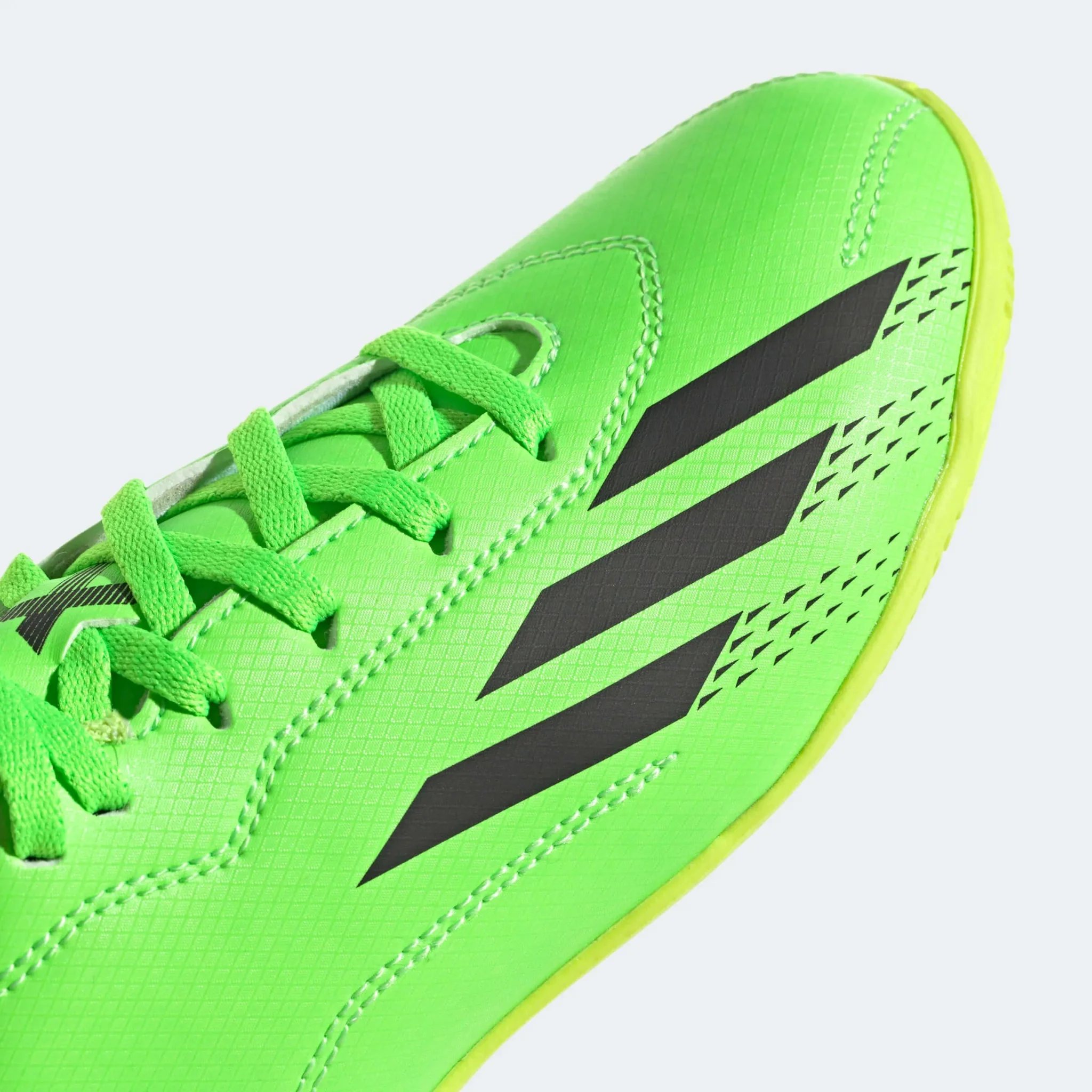 adidas Junior X SpeedPortal .4 Indoor - Green-Black - Image 7