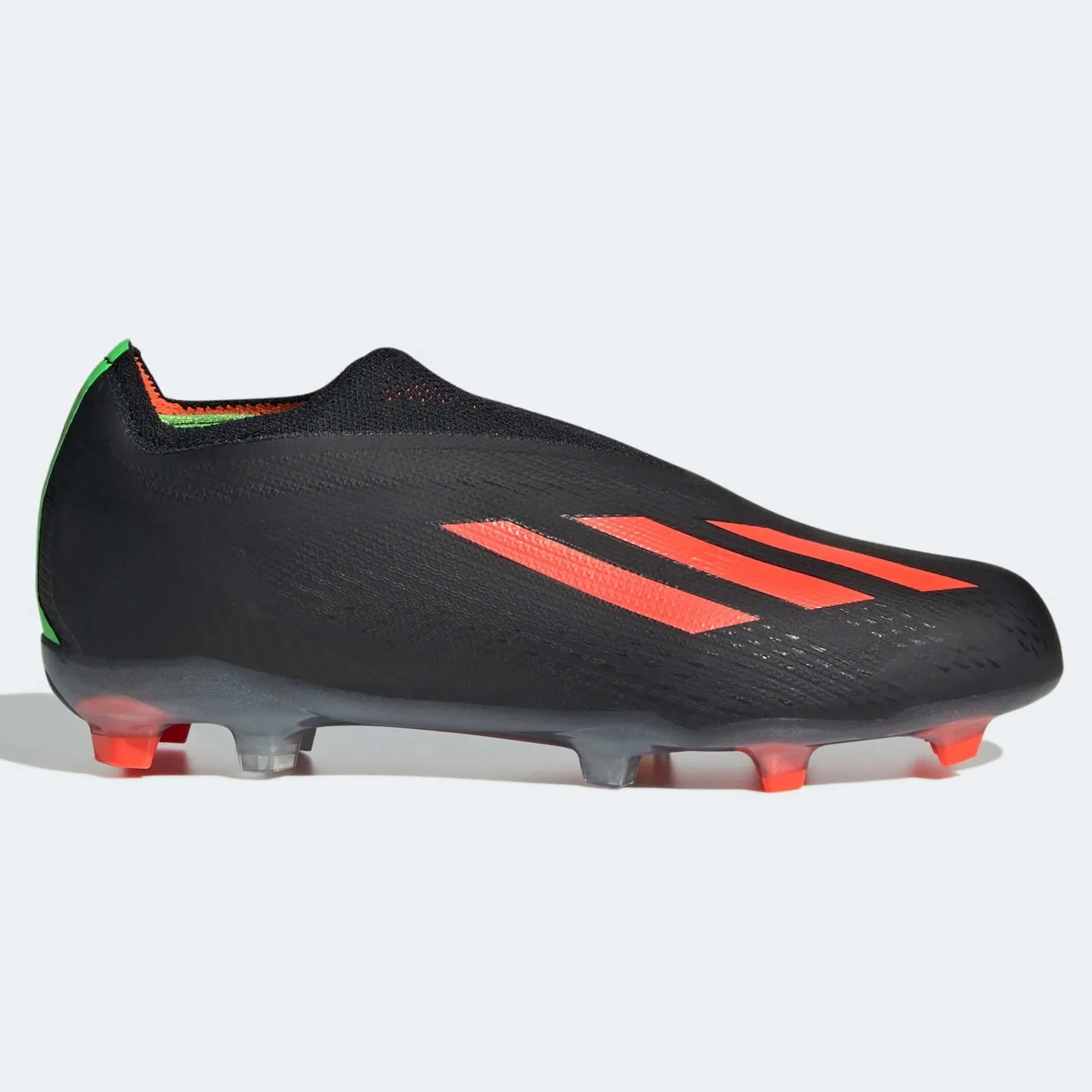 adidas Junior X SpeedPortal + FG - Black-Solar Red