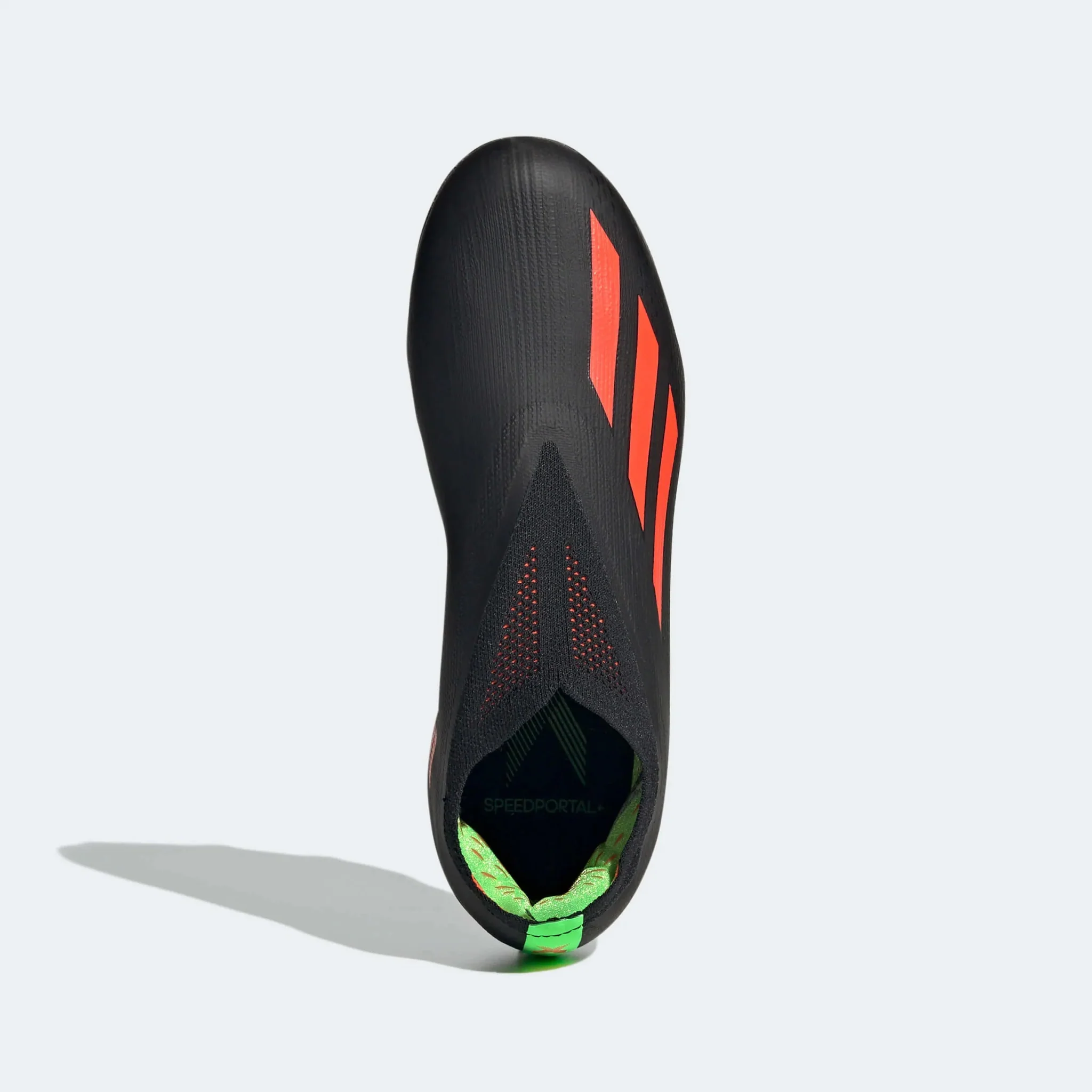 adidas Junior X SpeedPortal + FG - Black-Solar Red - Image 5