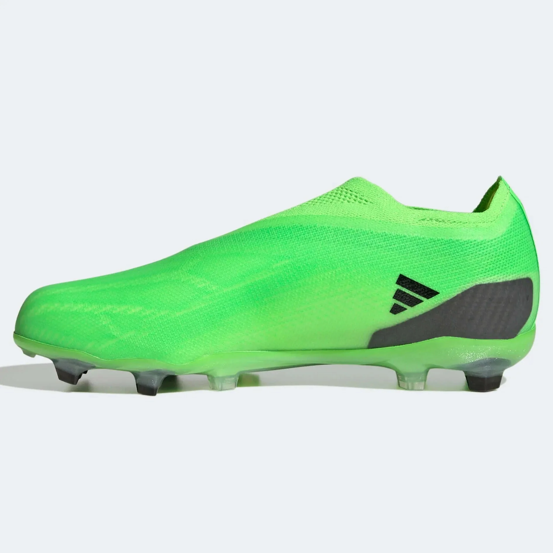 adidas Junior X Speedportal + FG - Solar Green-Black - Image 2