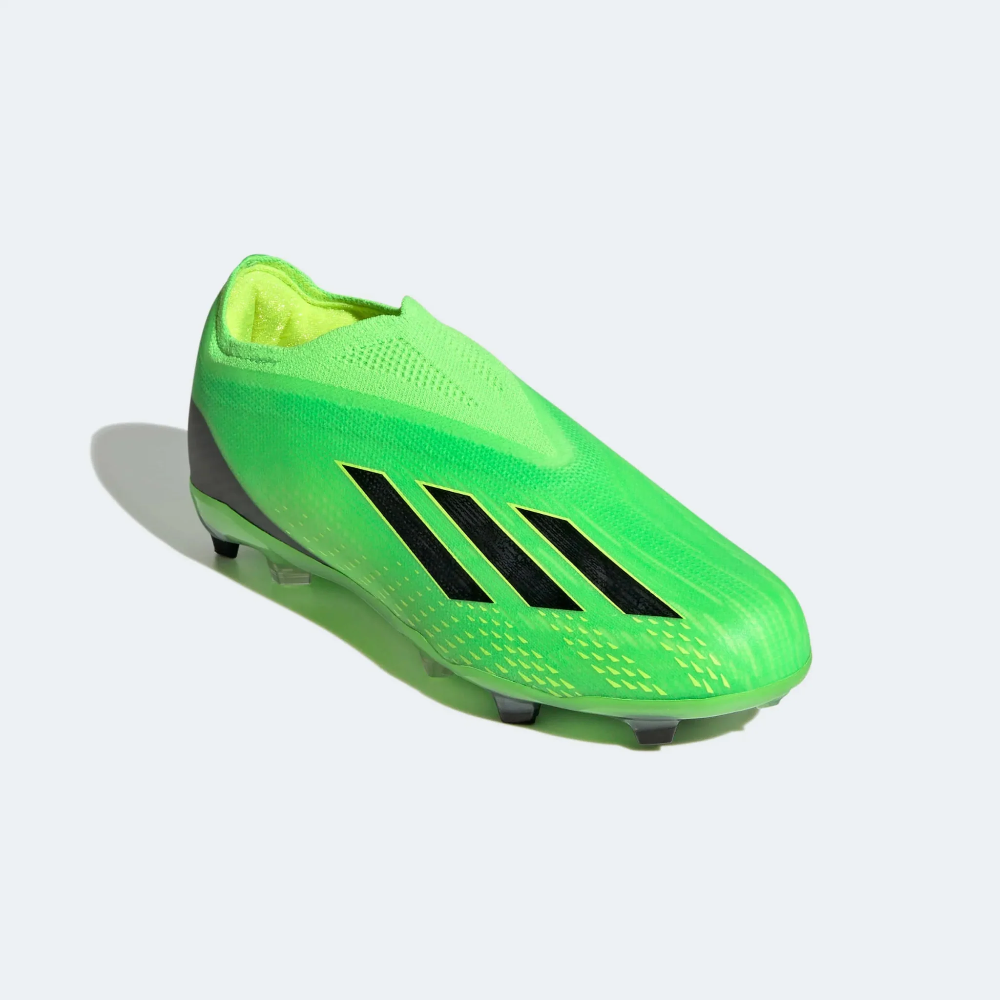 adidas Junior X Speedportal + FG - Solar Green-Black - Image 3