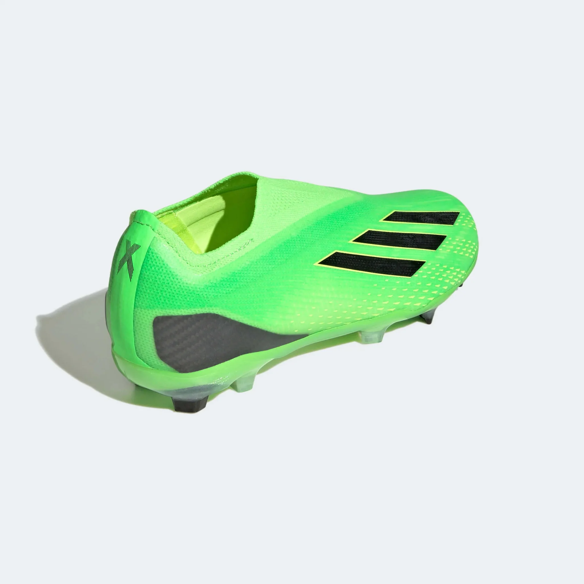 adidas Junior X Speedportal + FG - Solar Green-Black - Image 4