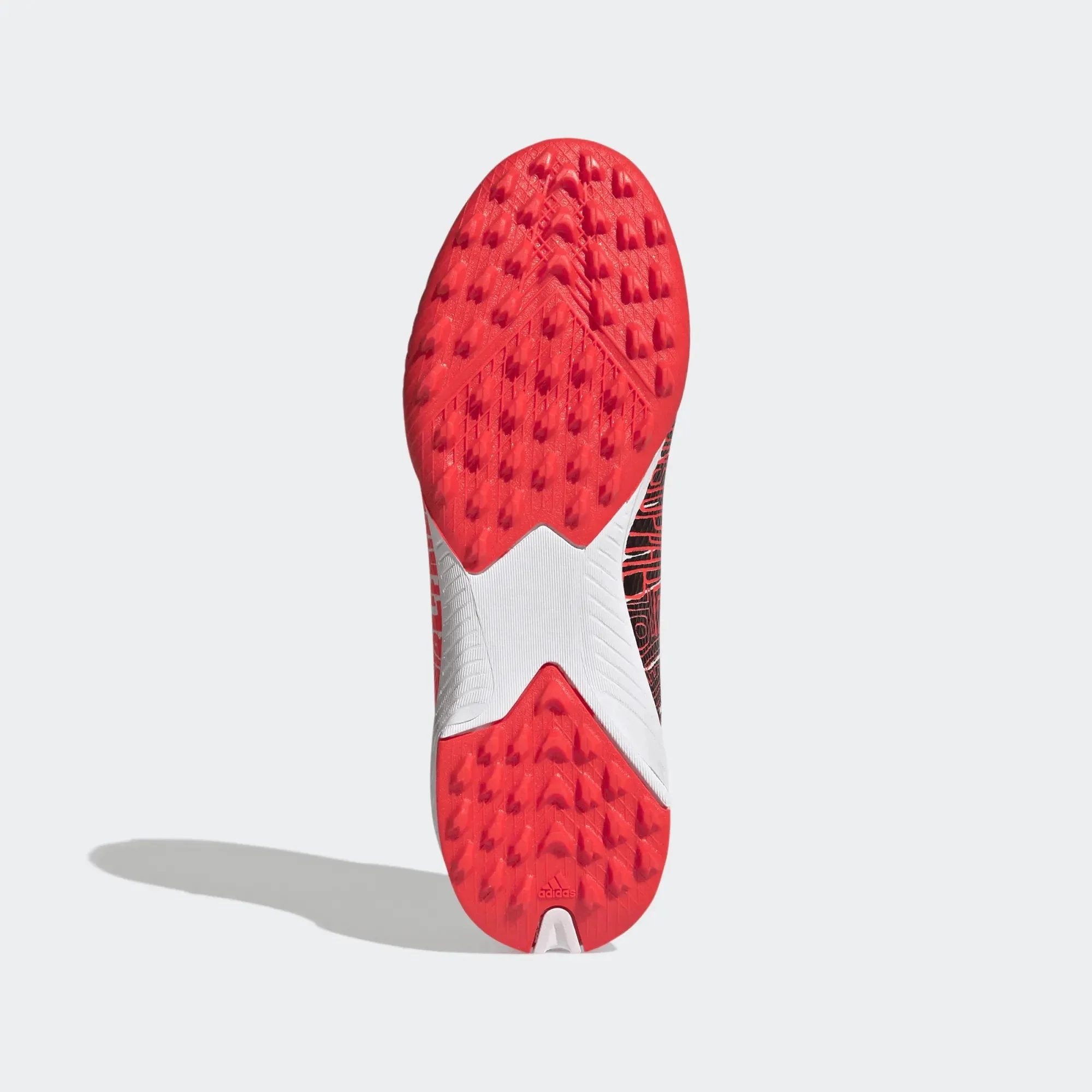 adidas Junior X SpeedPortal Messi .3 Turf - White-Black-Solar Red - Image 6