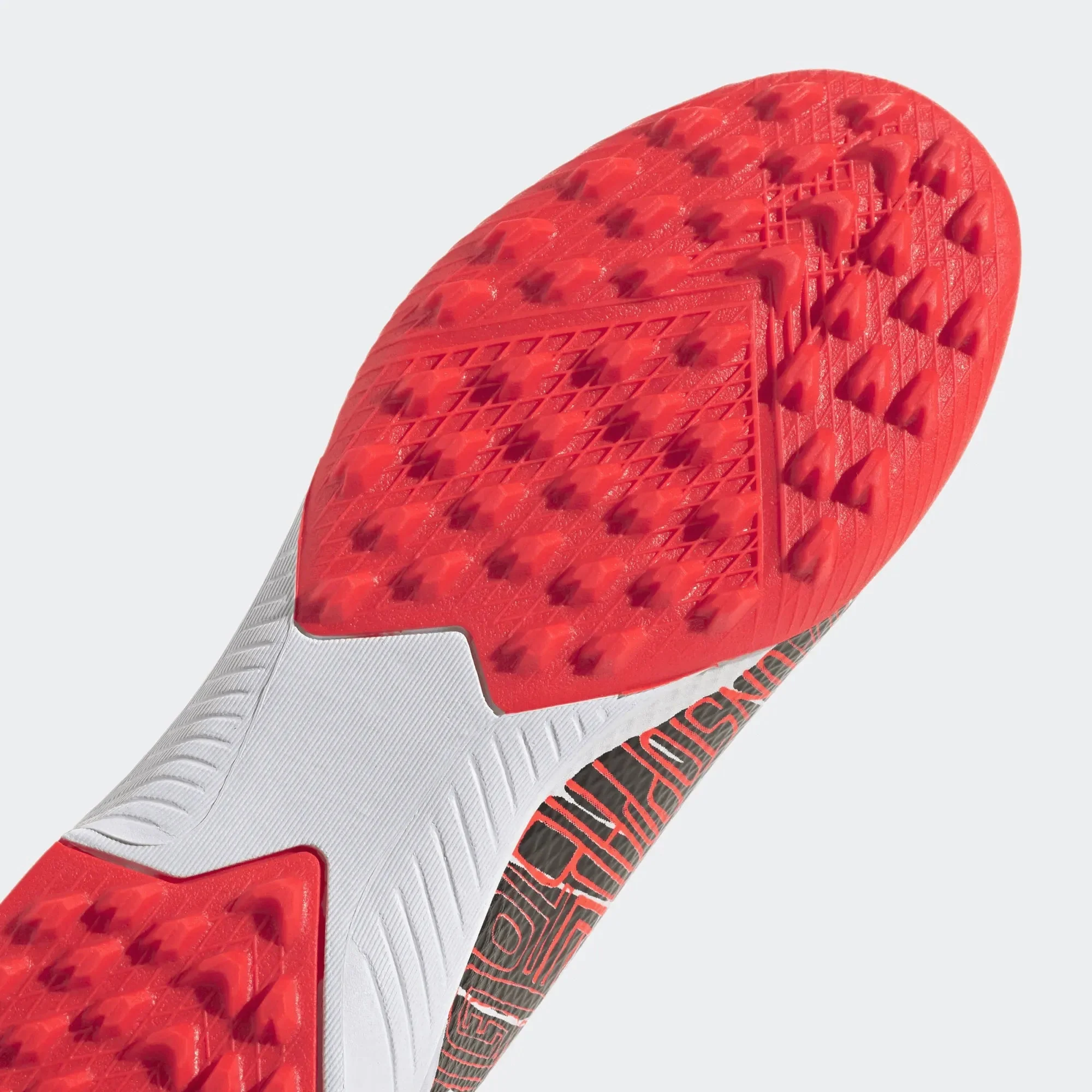 adidas Junior X SpeedPortal Messi .3 Turf - White-Black-Solar Red - Image 8