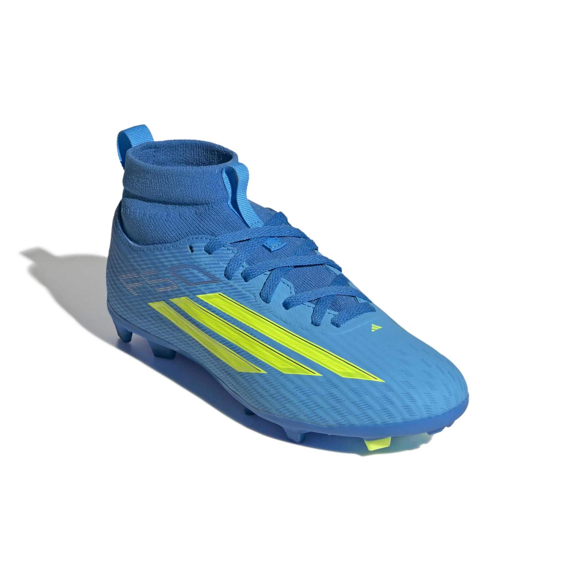 adidas Junior F50 League Mid Firm/Multi Ground Soccer Cleats - Ice Cold Precision Pack (SP26) - Image 3