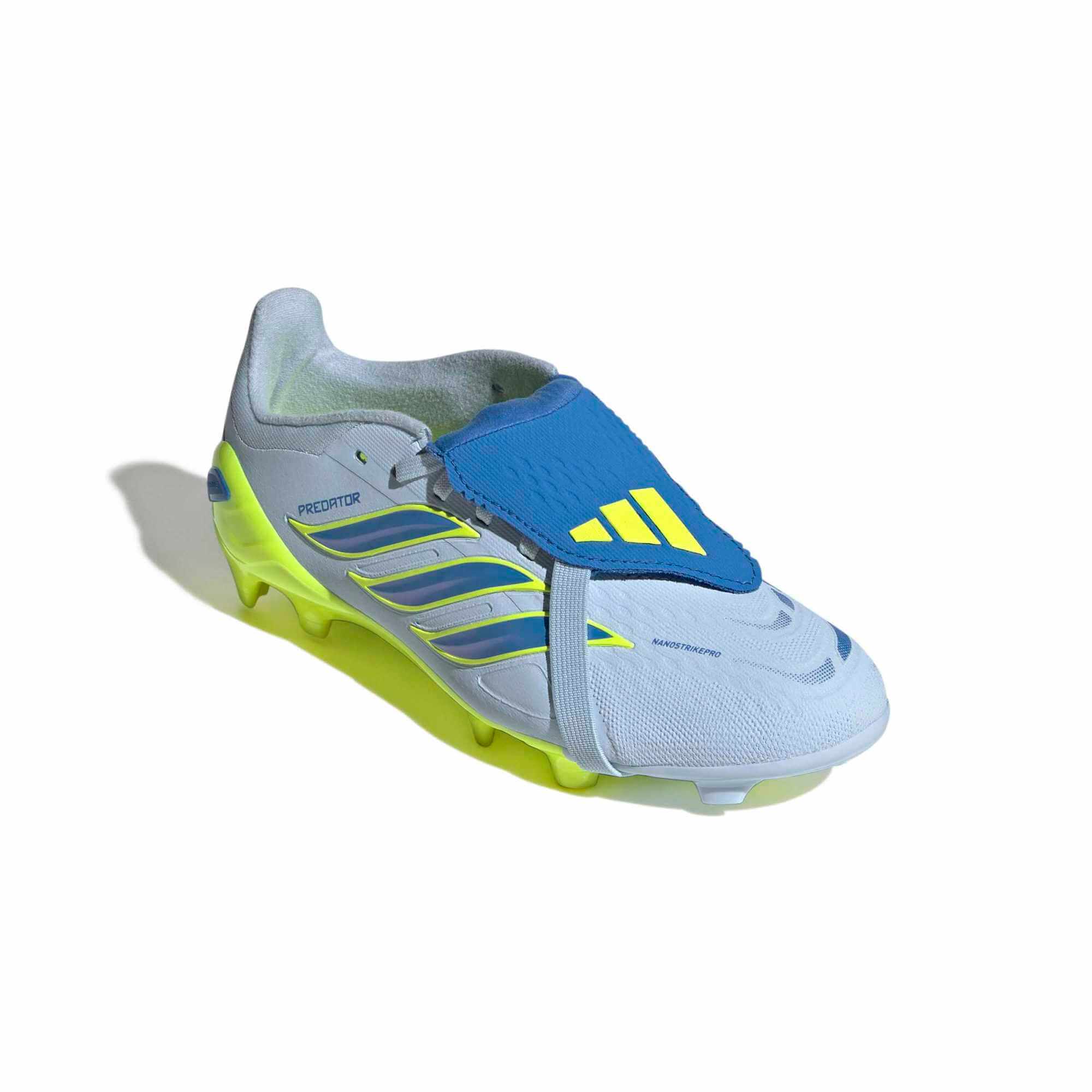adidas Junior Predator Elite Fold-Over Tongue Firm Ground Soccer Cleats - Ice Cold Precision Pack (SP26) - Image 3