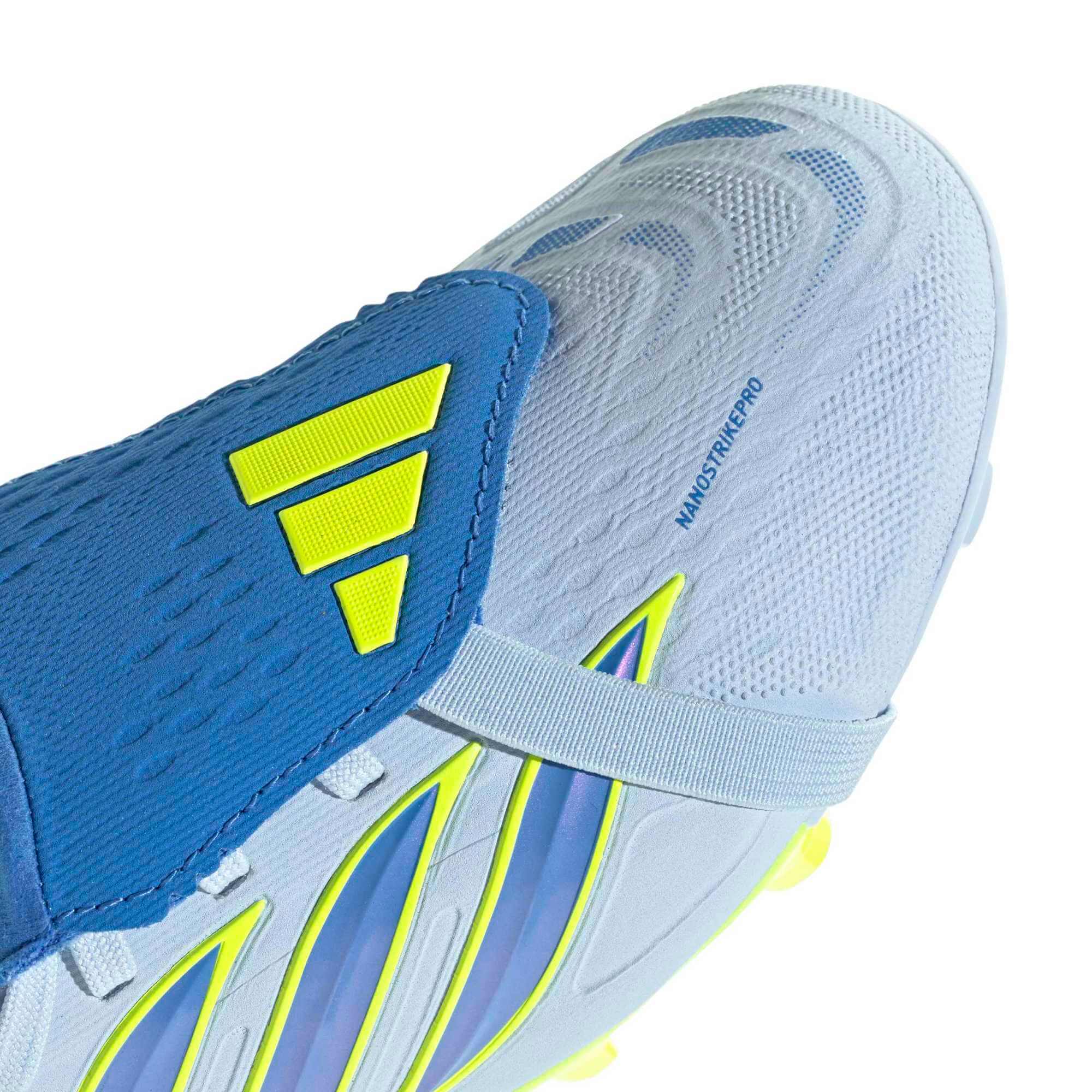 adidas Junior Predator Elite Fold-Over Tongue Firm Ground Soccer Cleats - Ice Cold Precision Pack (SP26) - Image 7