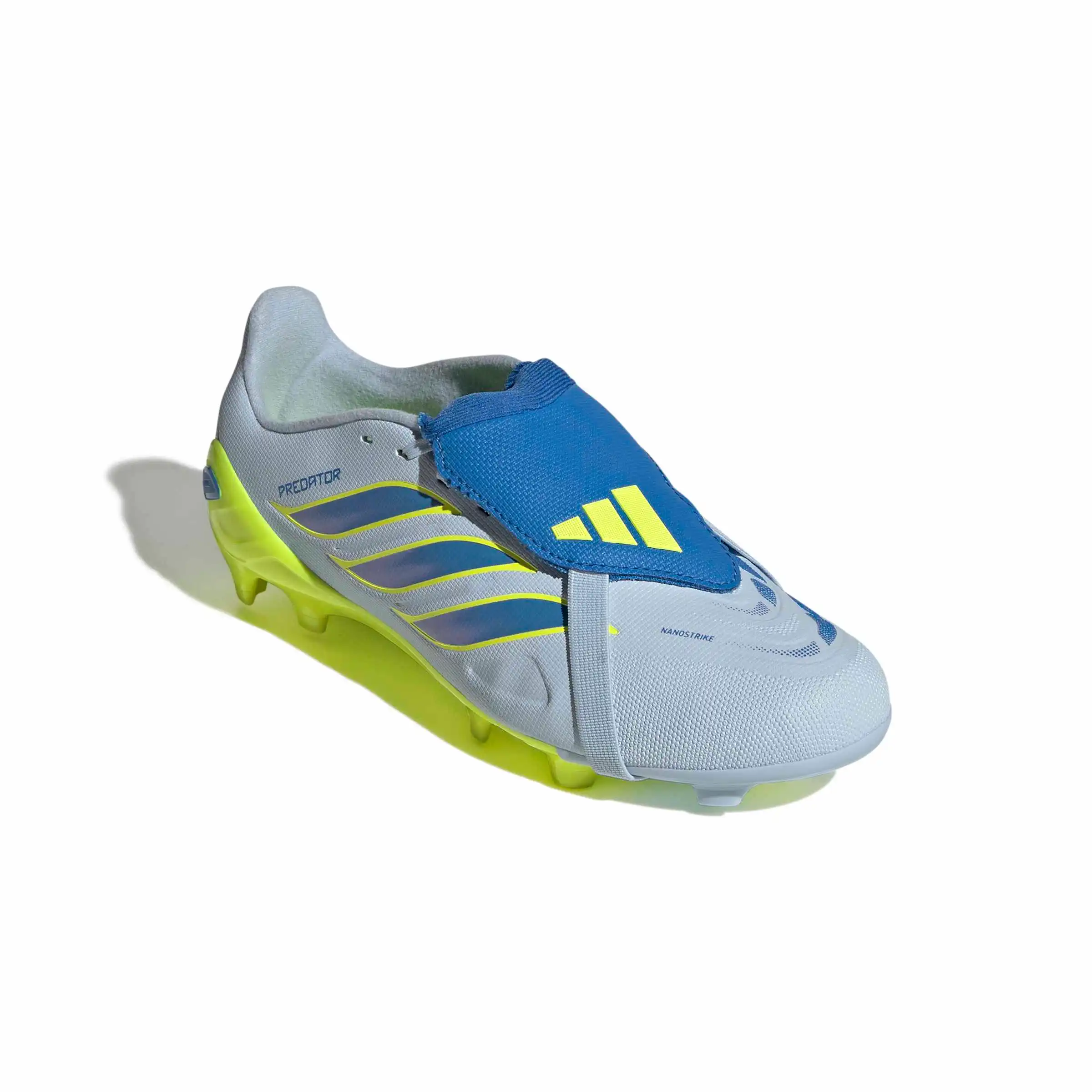 adidas Junior Predator League Fold-Over Tongue Firm Ground Soccer Cleats - Ice Cold Precision Pack (SP26) - Image 3