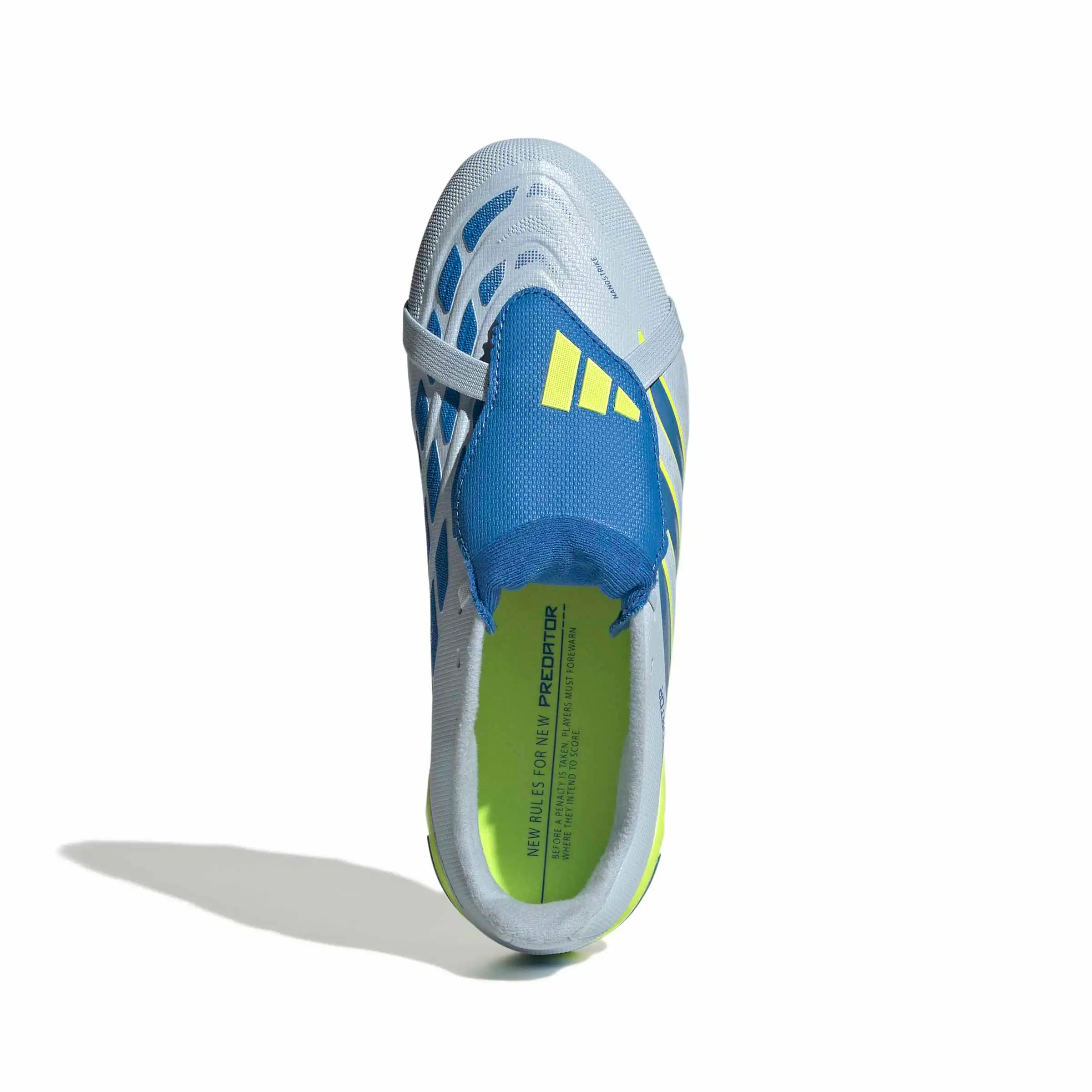 adidas Junior Predator League Fold-Over Tongue Firm Ground Soccer Cleats - Ice Cold Precision Pack (SP26) - Image 5