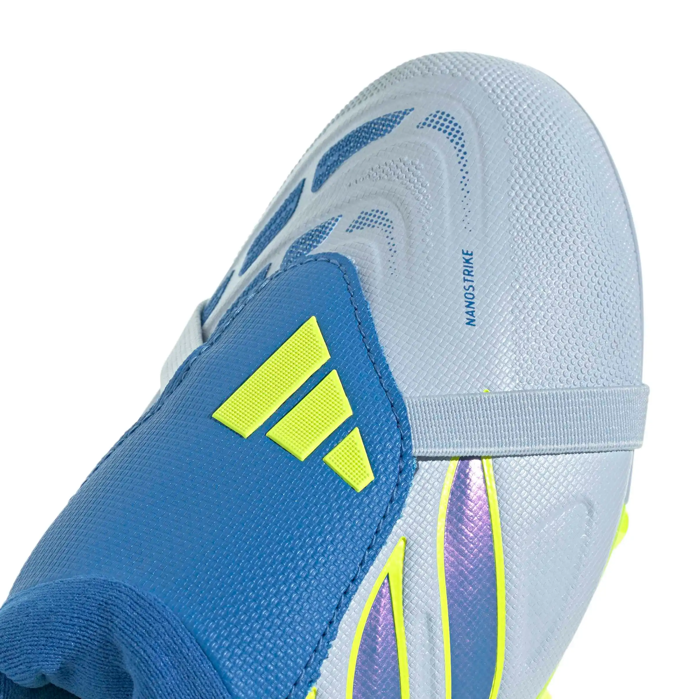 adidas Junior Predator League Fold-Over Tongue Firm Ground Soccer Cleats - Ice Cold Precision Pack (SP26) - Image 7
