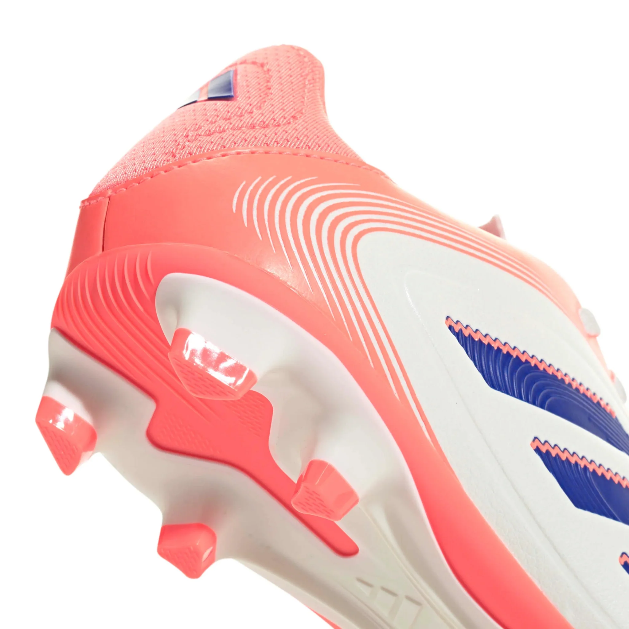 adidas Kids Copa Pure III Club Firm/Multi Ground Soccer Cleats - Coral Blaze Pack (FA25) - Image 8