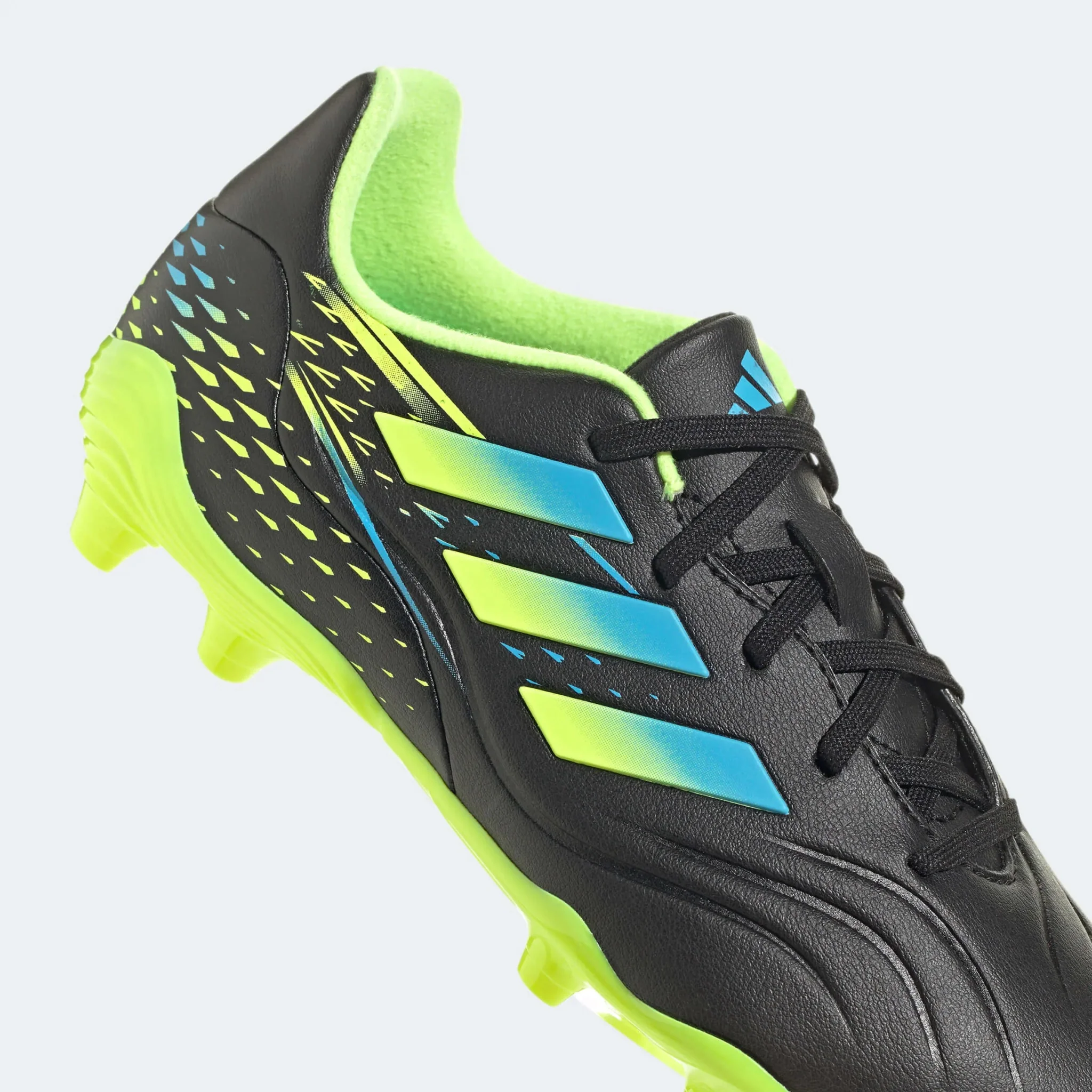 adidas Kids Copa Sense.3 FG J - Black-Solar Yellow - Image 7