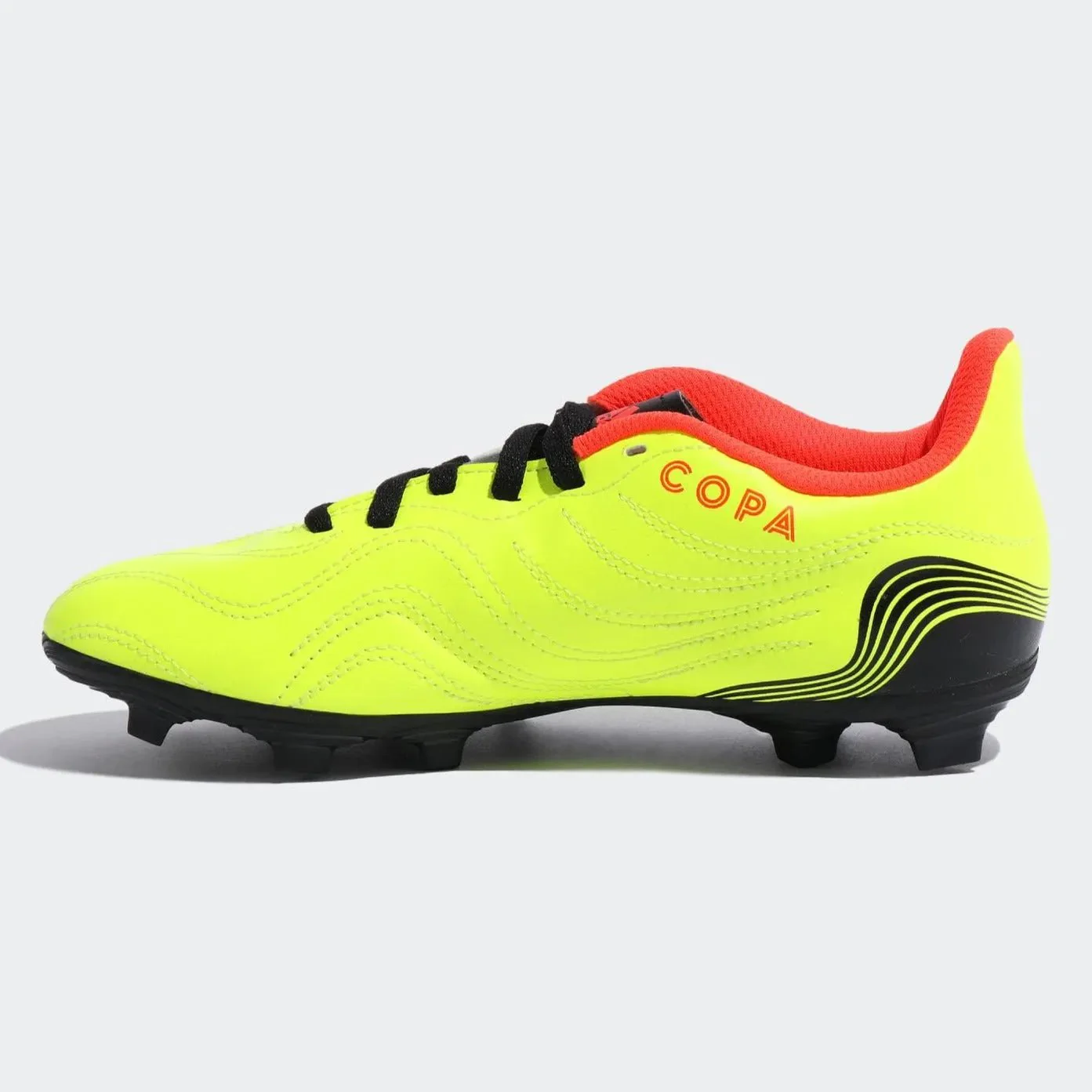 adidas Kids Copa Sense .4 FxG - Solar Yellow-Black - Image 2