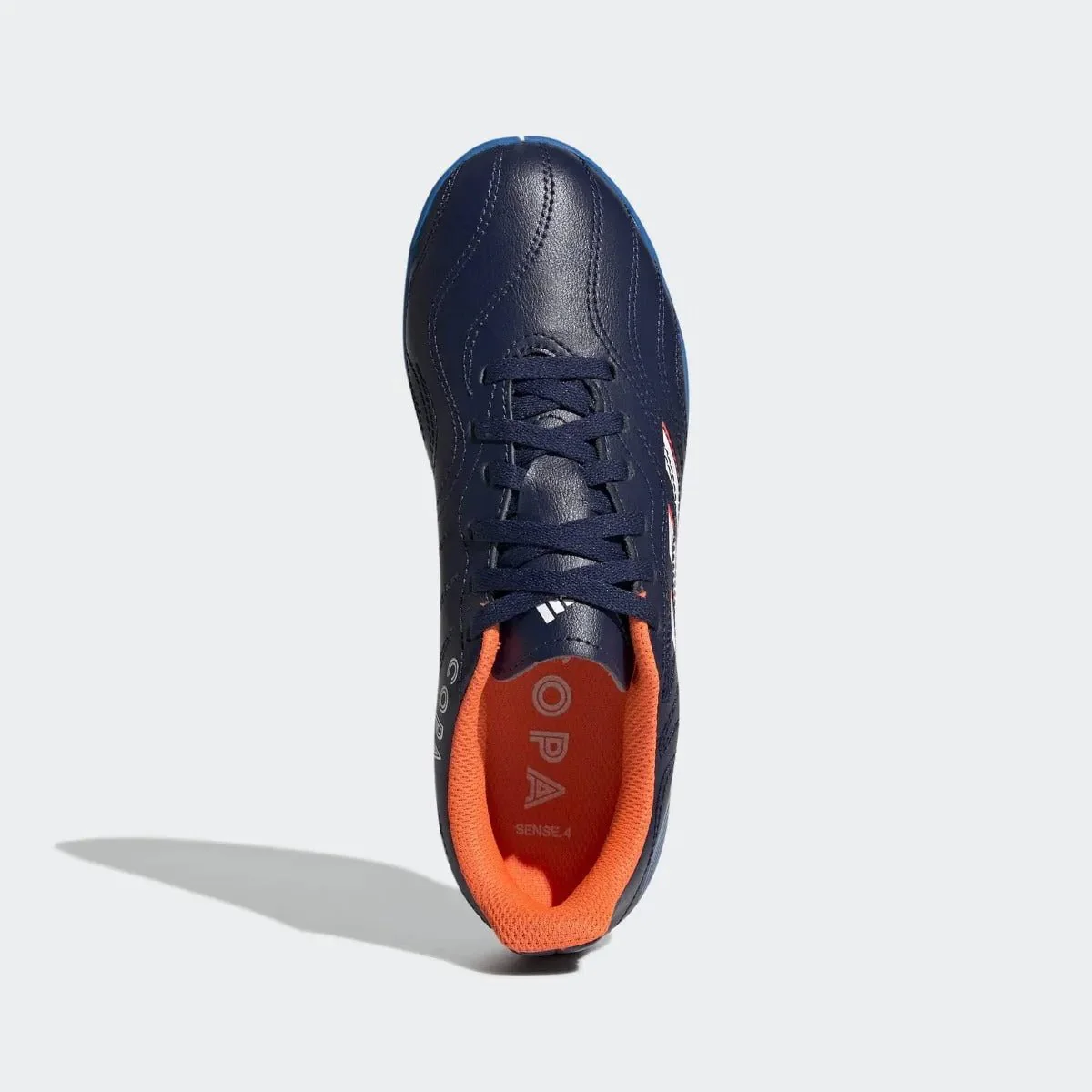 adidas Kids Copa Sense .4 Indoor - Navy-White-Blue - Image 5