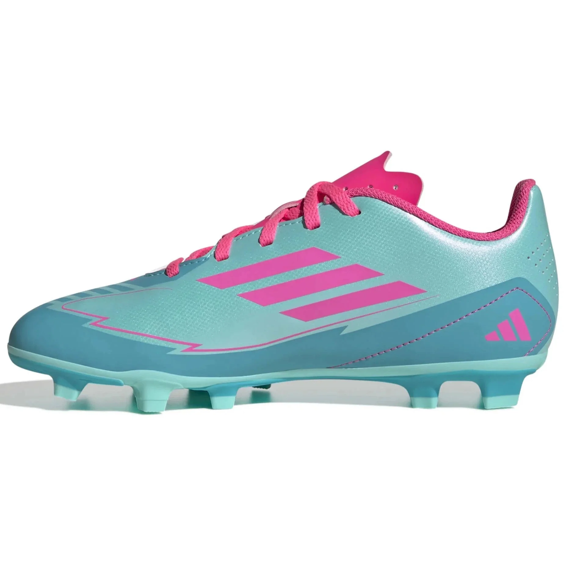 adidas Kids F50 Club Messi Firm/Multi Ground Soccer Cleats - MP2 Pack (SP25) - Image 2