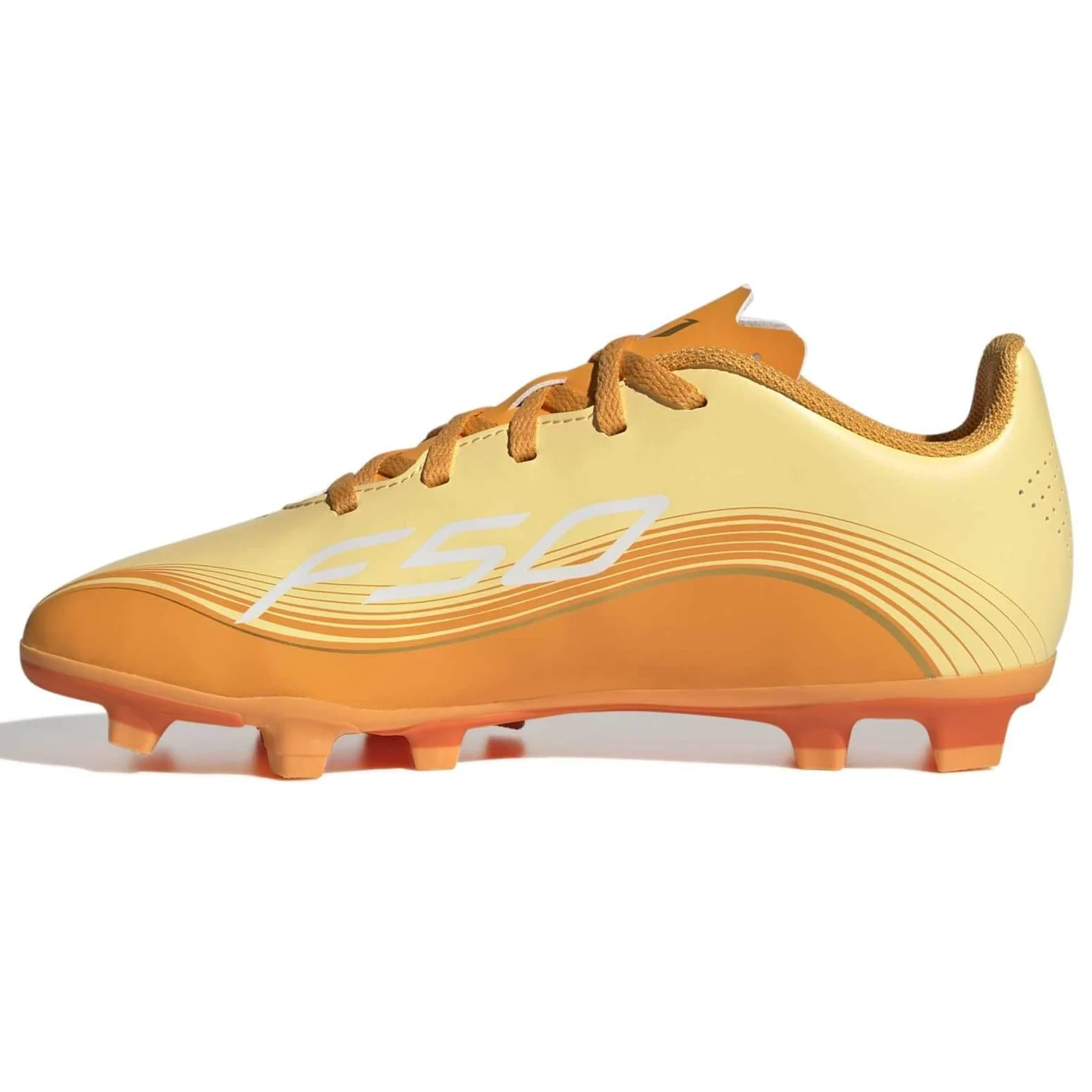 adidas Kids F50 Messi Club Firm/Multi Ground Soccer Cleats - Messi Hora Dorada Pack (SP26) - Image 2