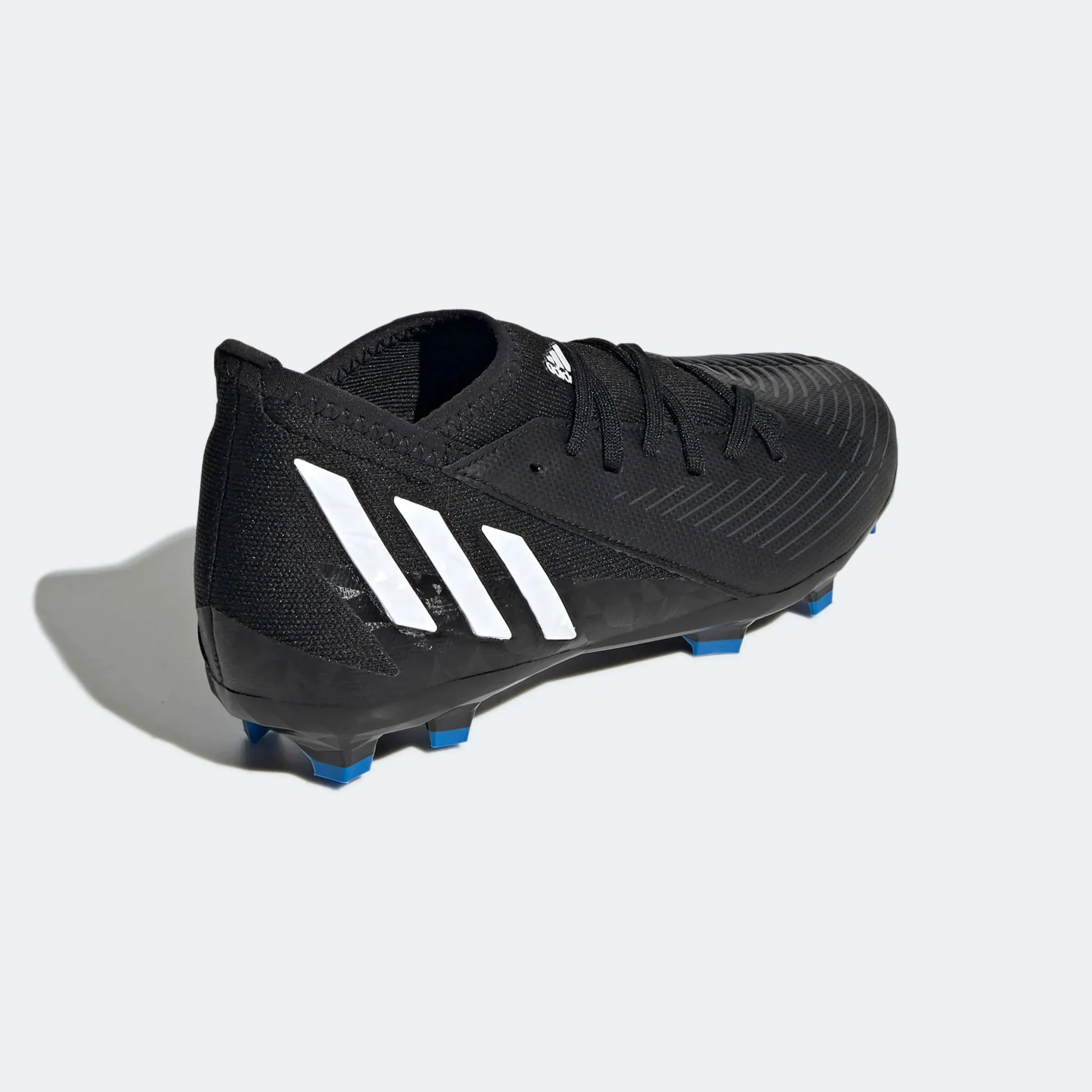 adidas Kids Predator Edge .3 FG - Black-White - Image 4