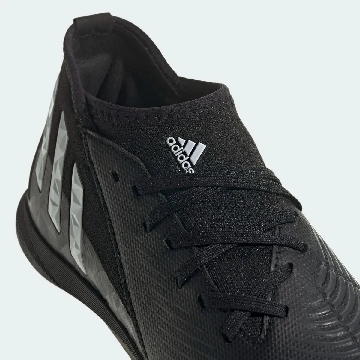 adidas Kids Predator Edge .3 Turf - Black-White - Image 7