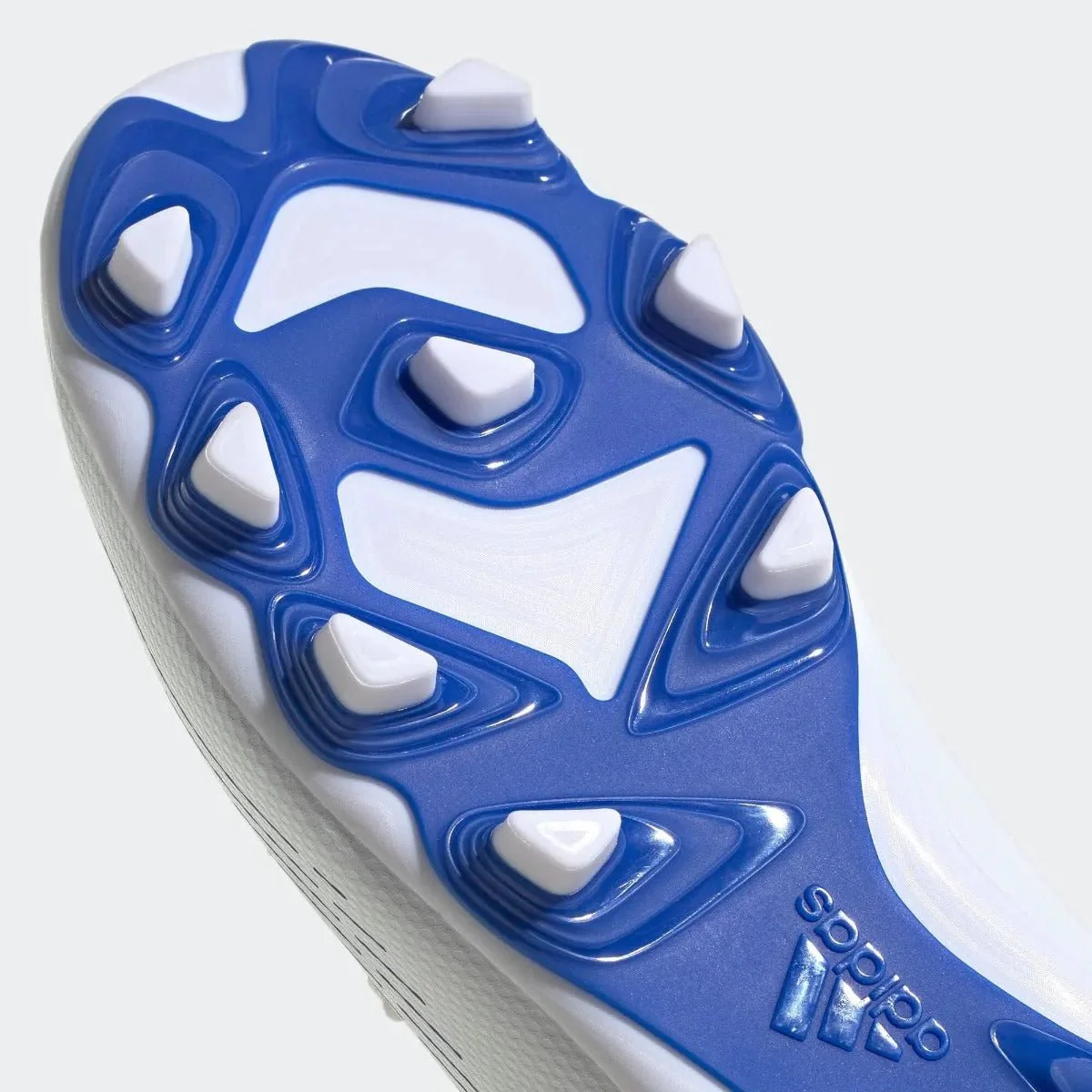 adidas Kids Predator Edge .4 FxG - White-Hi Res Blue - Image 8