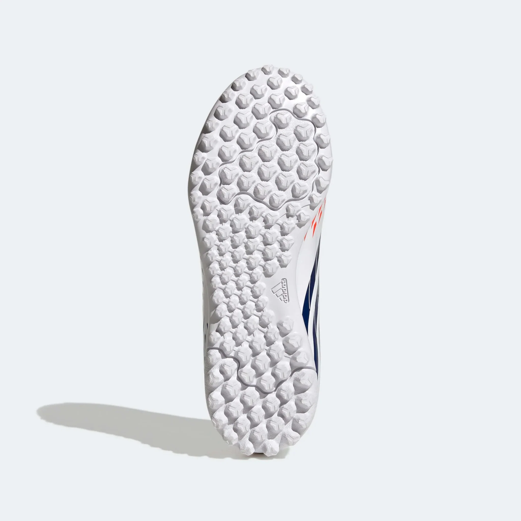 adidas Kids Predator Edge.4 Turf J - White-Yellow-Blue - Image 6