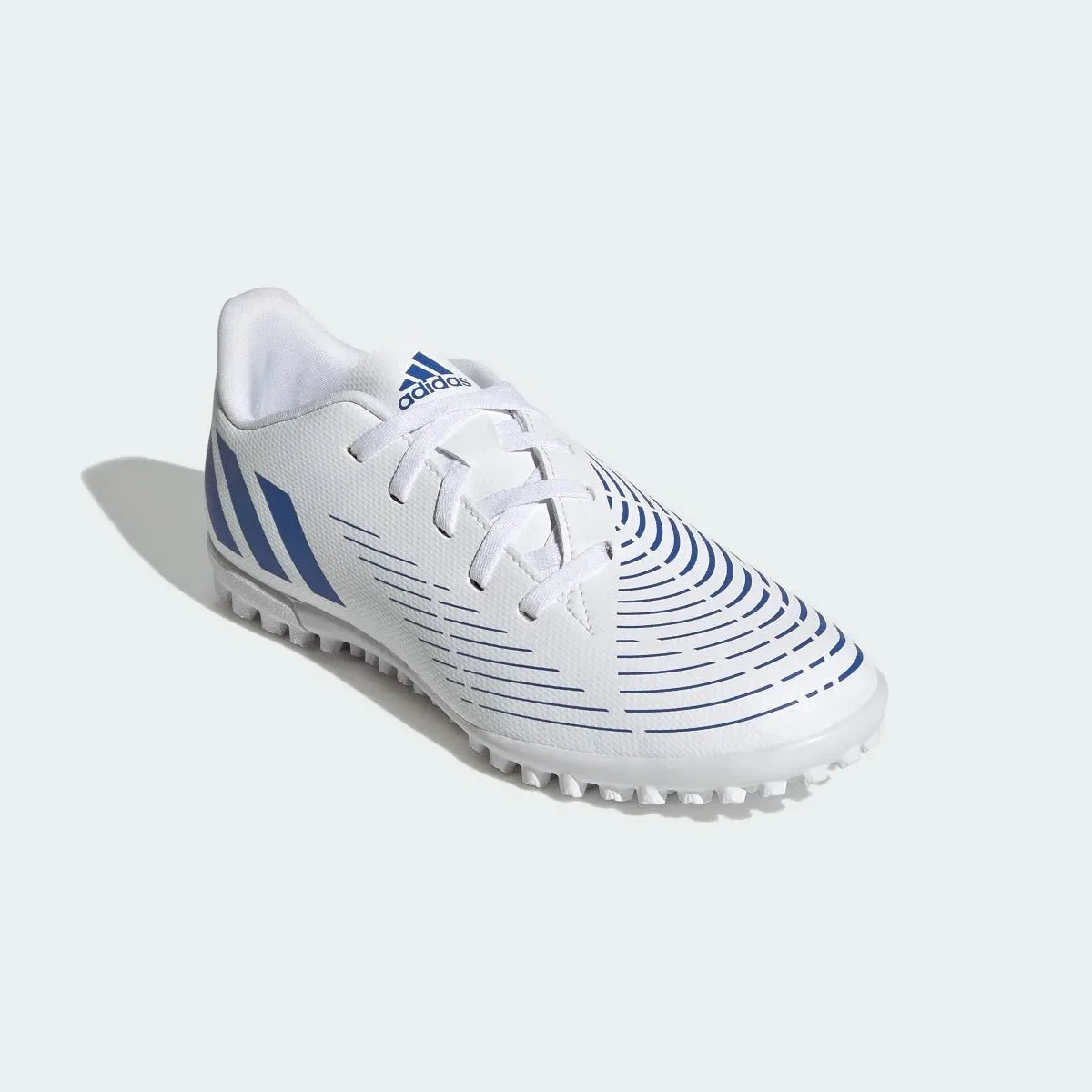 adidas Kids Predator Edge .4 Turf - White-Hi Res Blue - Image 3