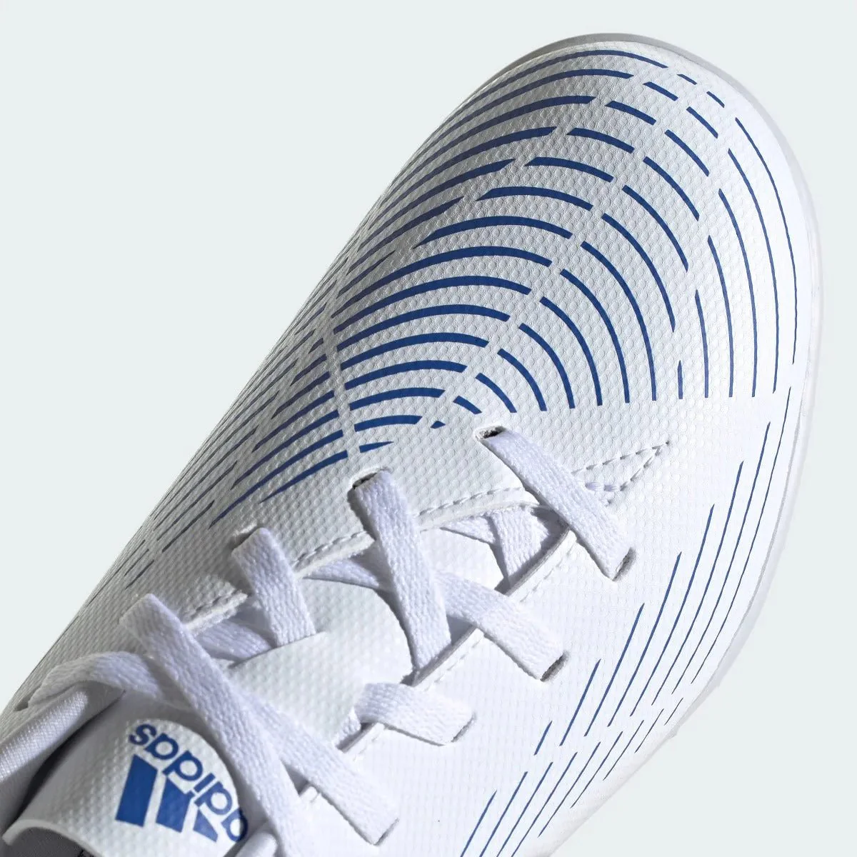 adidas Kids Predator Edge .4 Turf - White-Hi Res Blue - Image 7