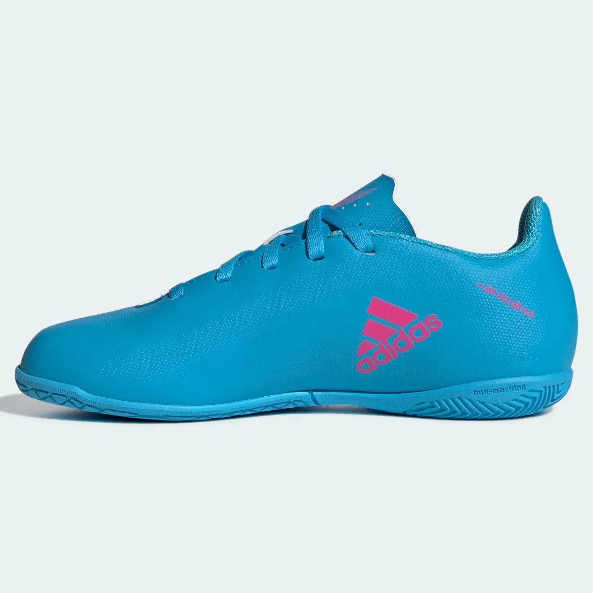 adidas Kids X Speedflow .4 Indoor - Sky Rush-Shock Pink - Image 2