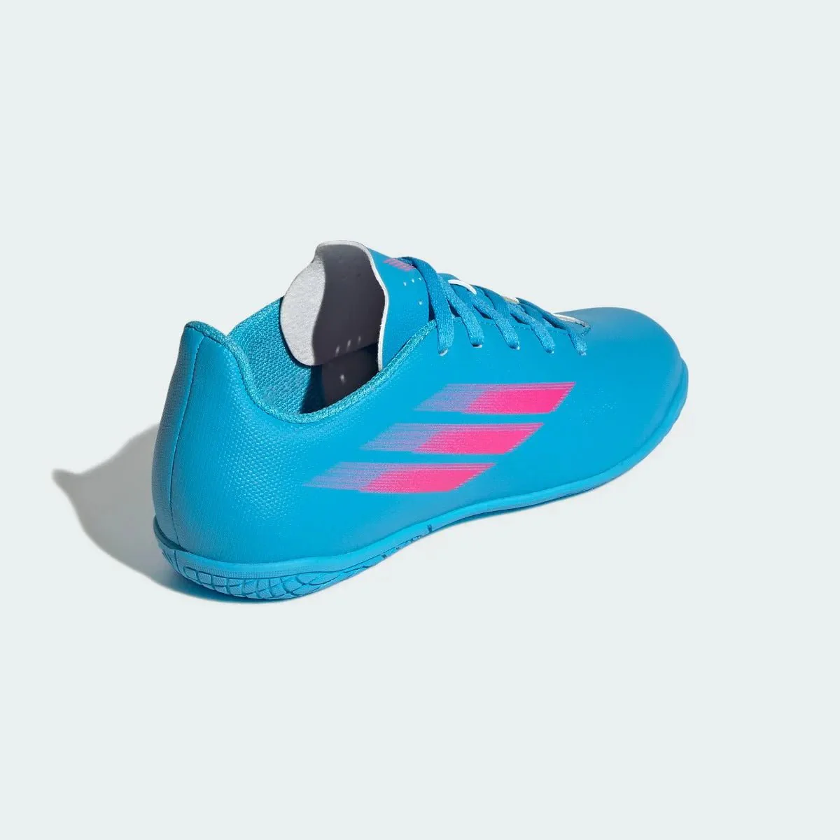 adidas Kids X Speedflow .4 Indoor - Sky Rush-Shock Pink - Image 4