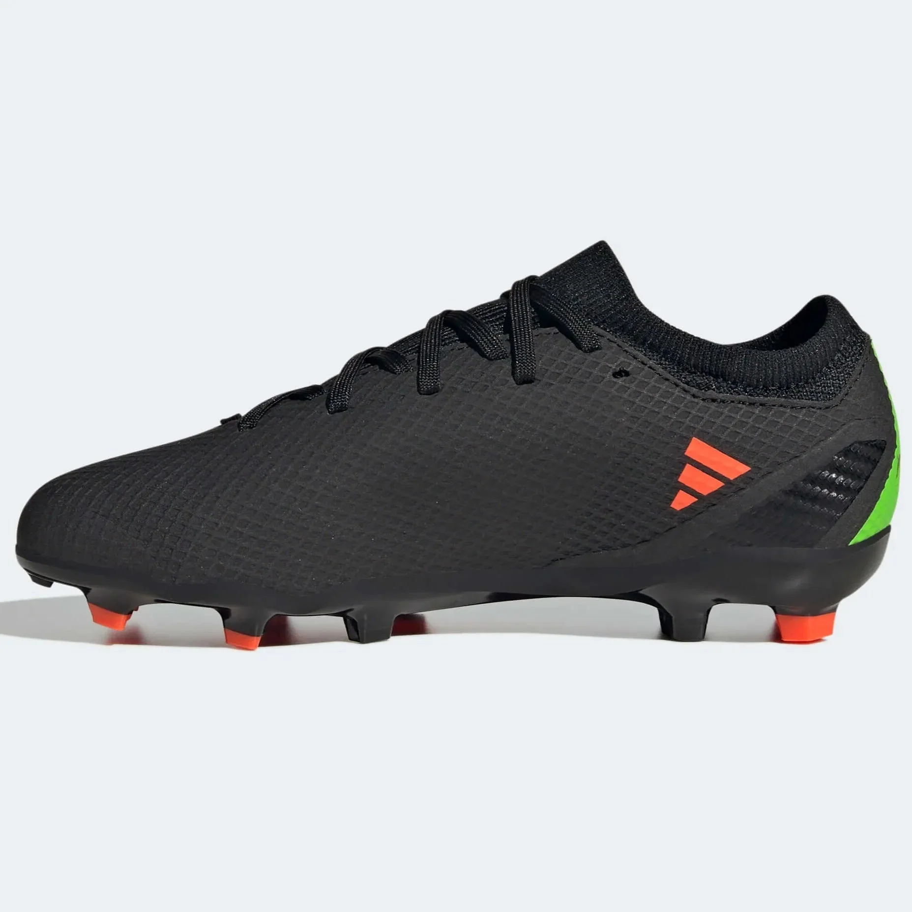 adidas Kids  X Speedportal.3 FG J - Black - Solar Red - Image 2