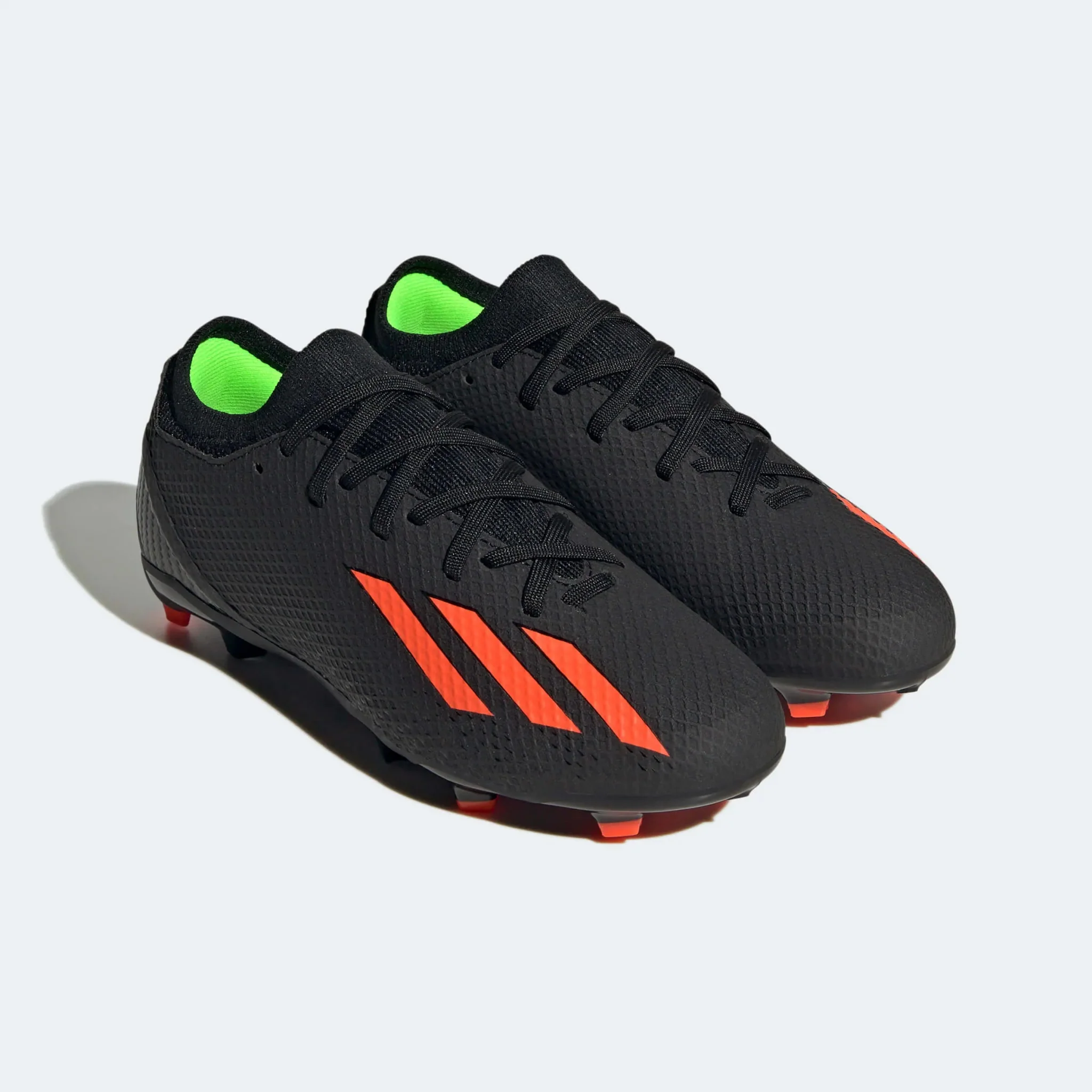 adidas Kids  X Speedportal.3 FG J - Black - Solar Red - Image 3