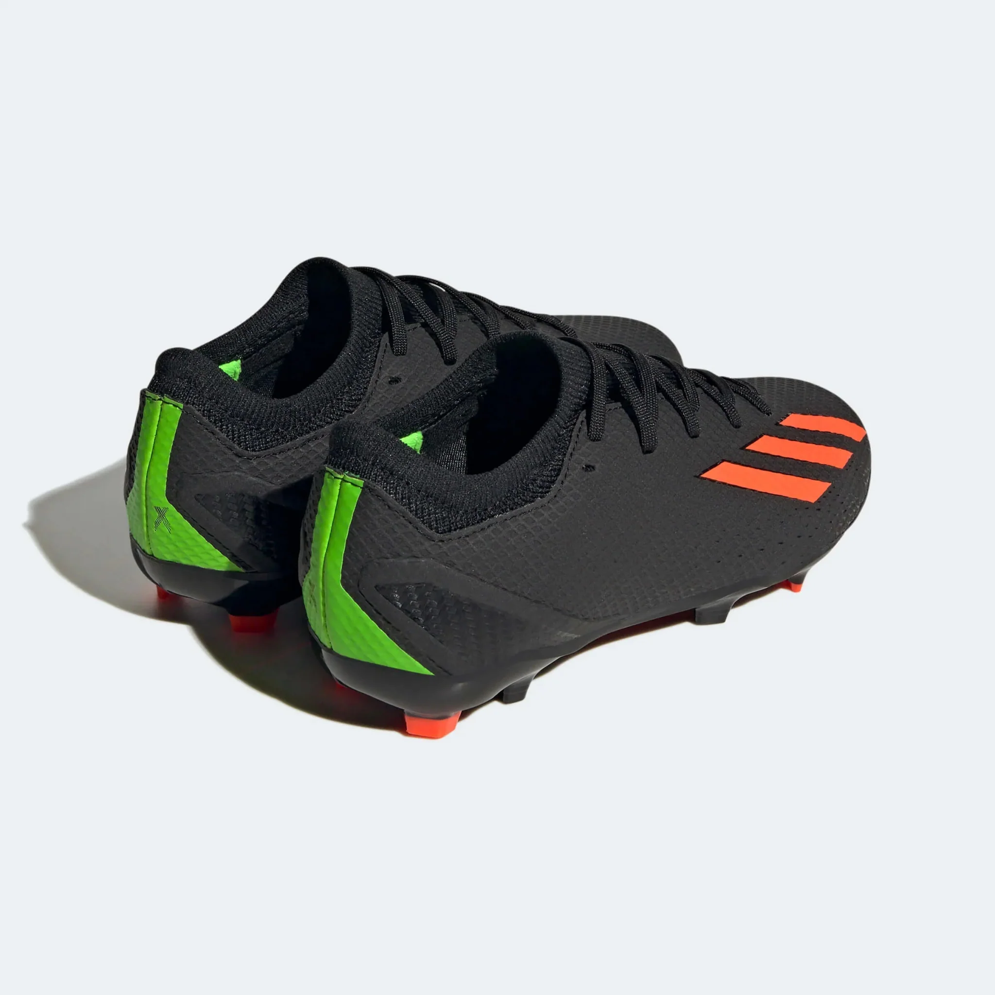 adidas Kids  X Speedportal.3 FG J - Black - Solar Red - Image 4