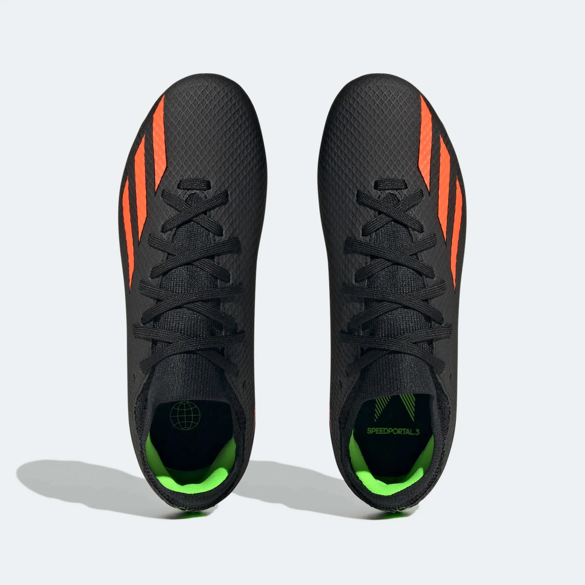 adidas Kids  X Speedportal.3 FG J - Black - Solar Red - Image 5