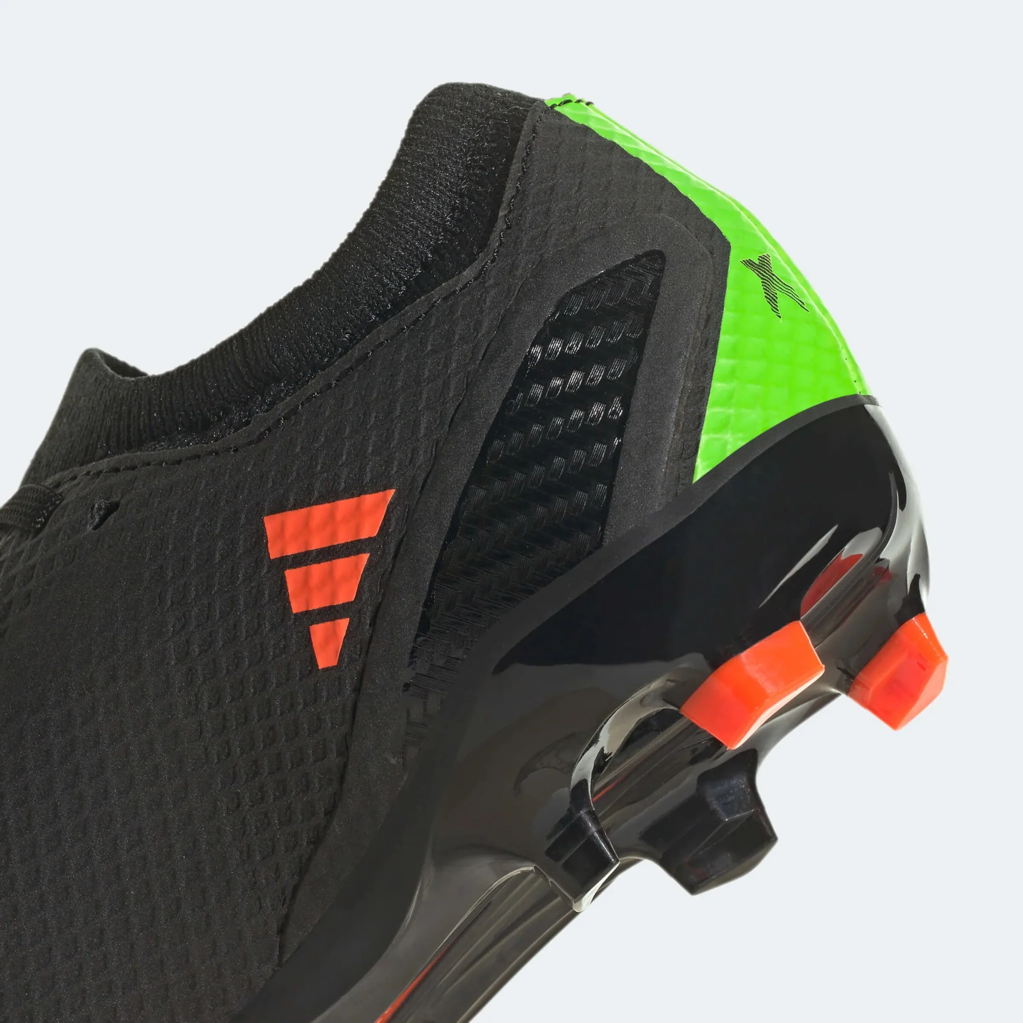 adidas Kids  X Speedportal.3 FG J - Black - Solar Red - Image 8