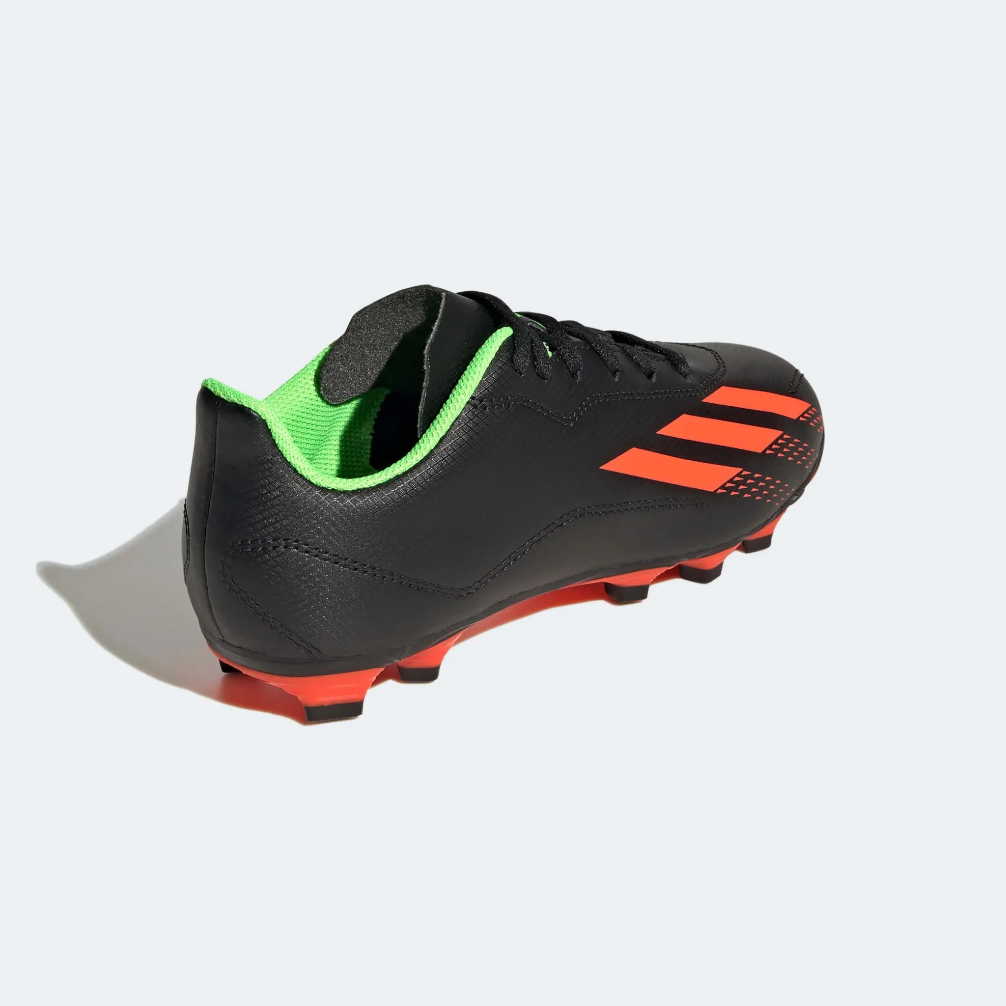 adidas Kids X SpeedPortal .4 FxG - Black-Solar Red - Image 4