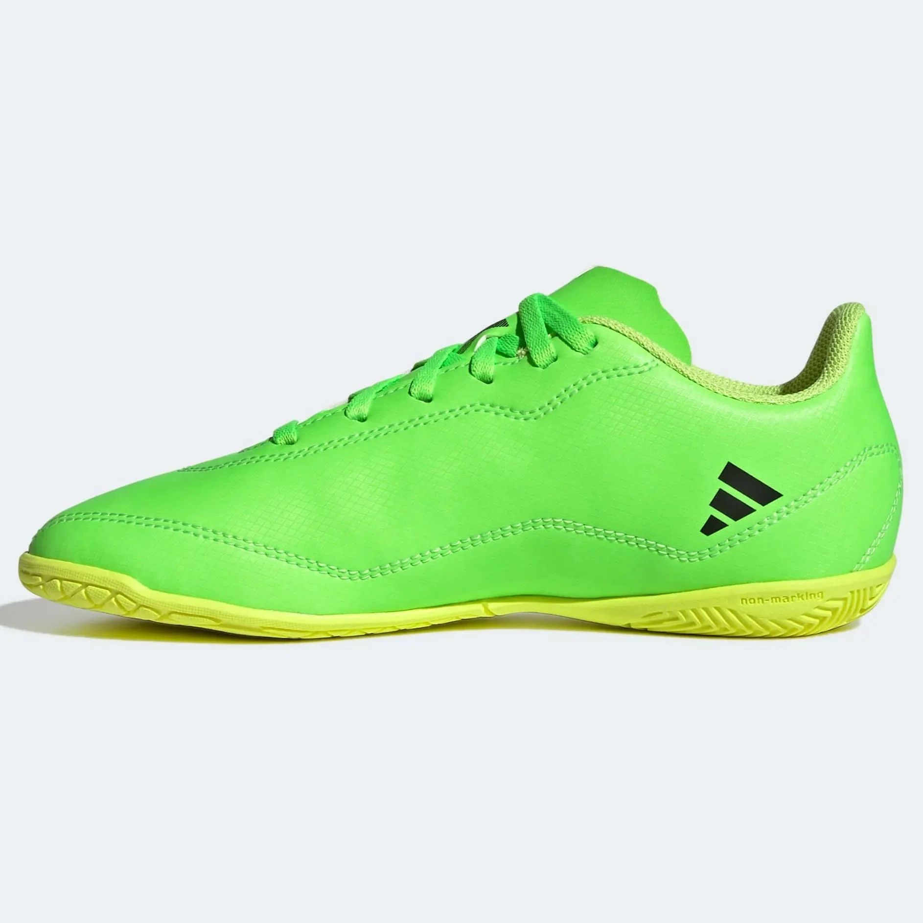 adidas Kids X SpeedPortal .4 Indoor - Solar Green-Black - Image 2