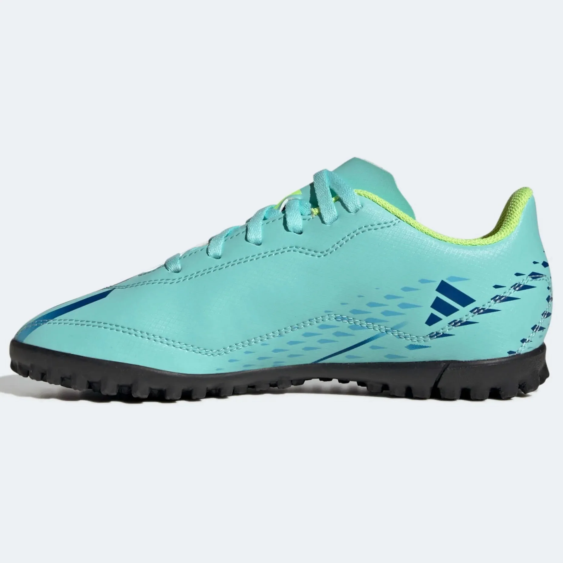 adidas Kids X Speedportal.4 Turf J - Aqua-Blue - Image 2