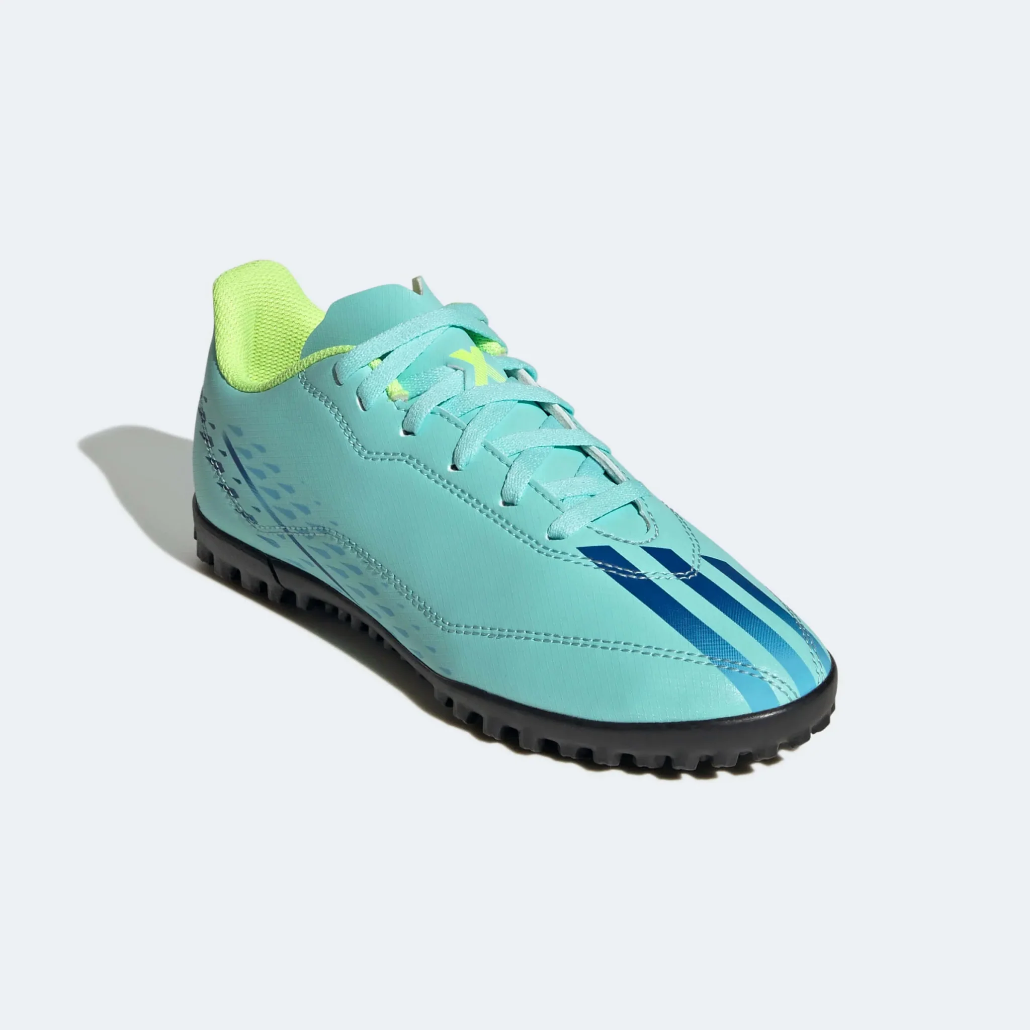 adidas Kids X Speedportal.4 Turf J - Aqua-Blue - Image 3