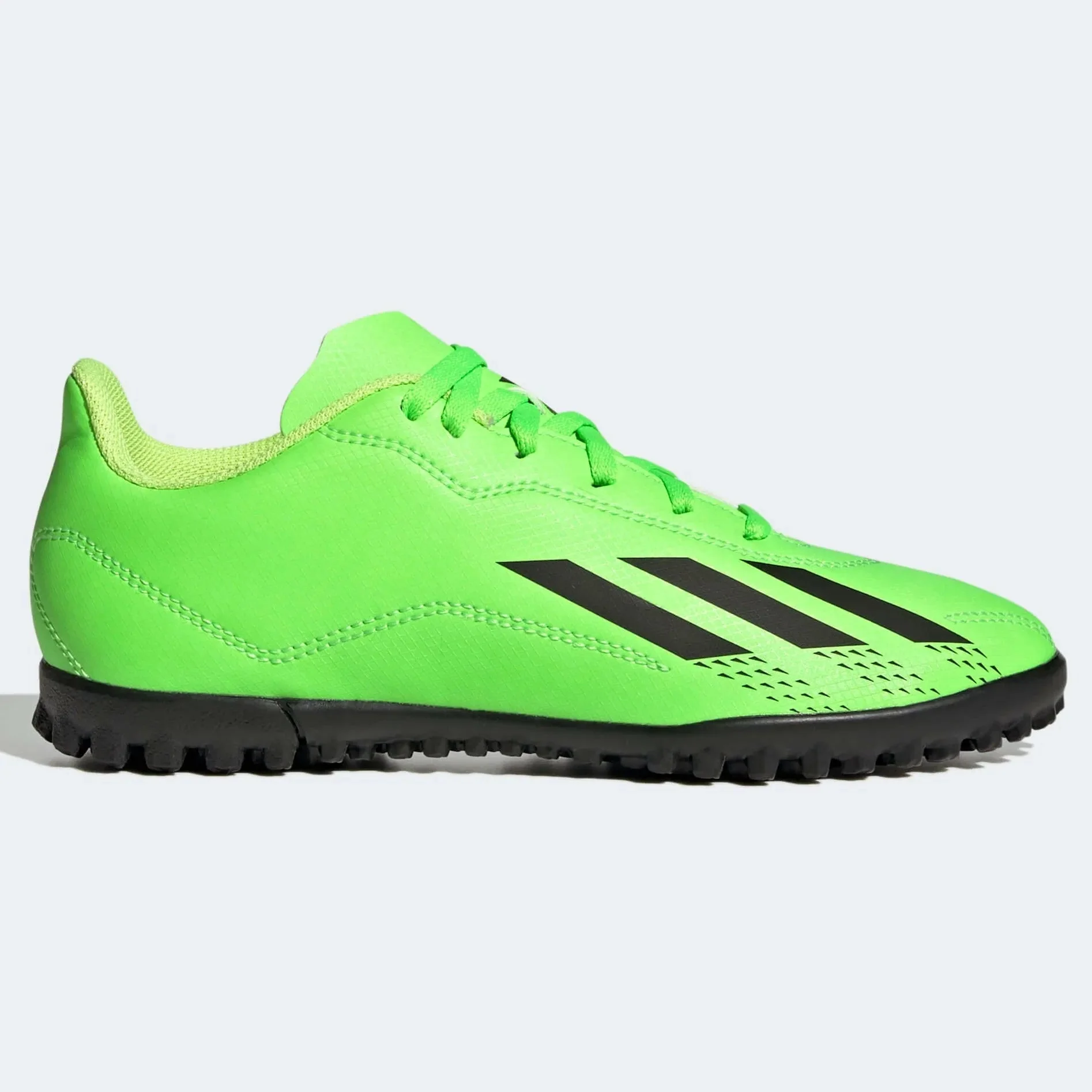 adidas Kids X SpeedPortal .4 Turf - Solar Green-Black