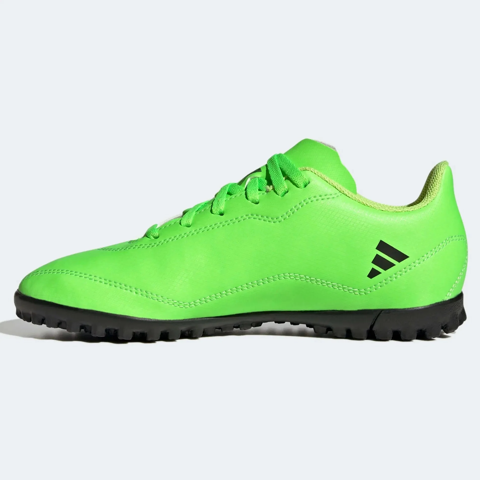 adidas Kids X SpeedPortal .4 Turf - Solar Green-Black - Image 2