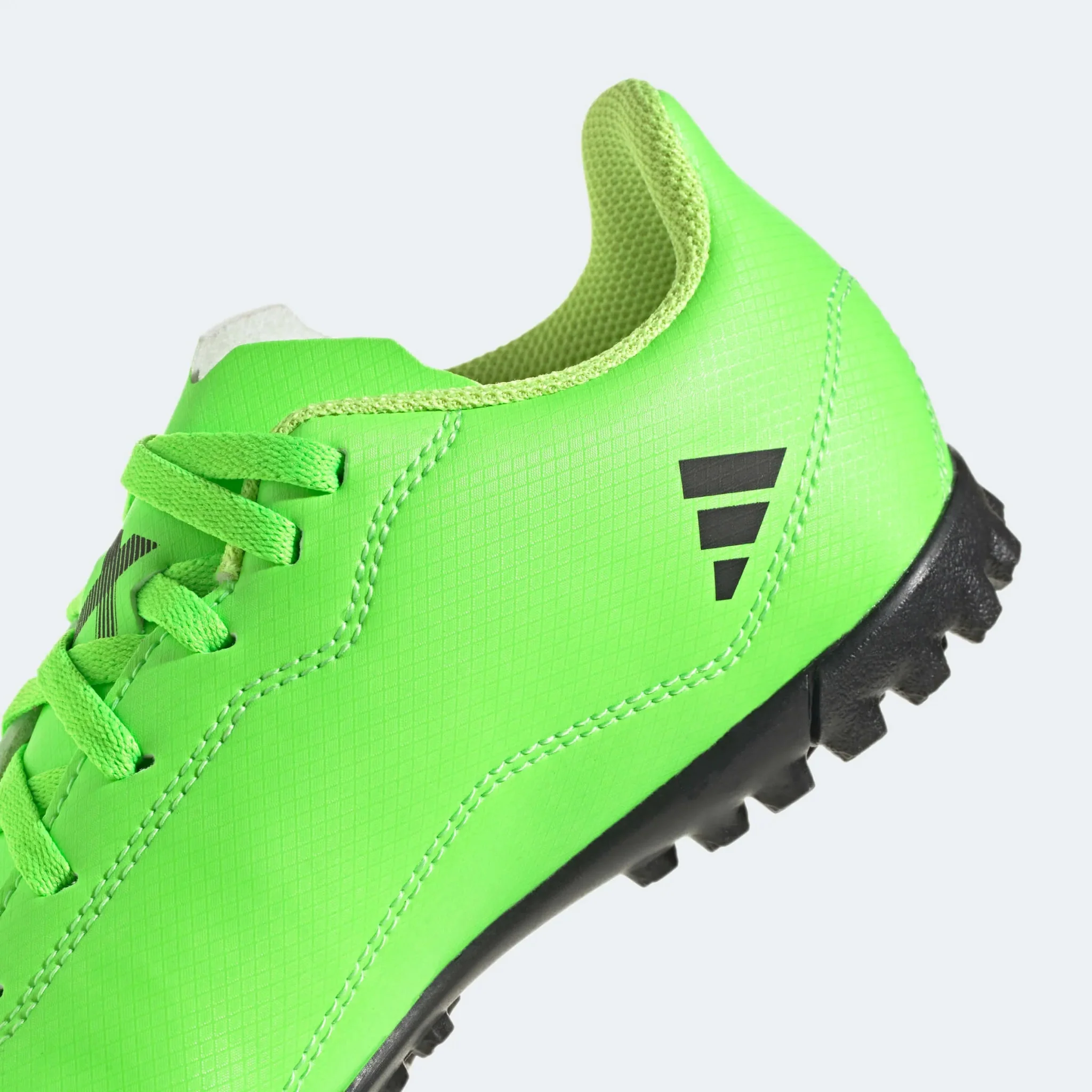 adidas Kids X SpeedPortal .4 Turf - Solar Green-Black - Image 7