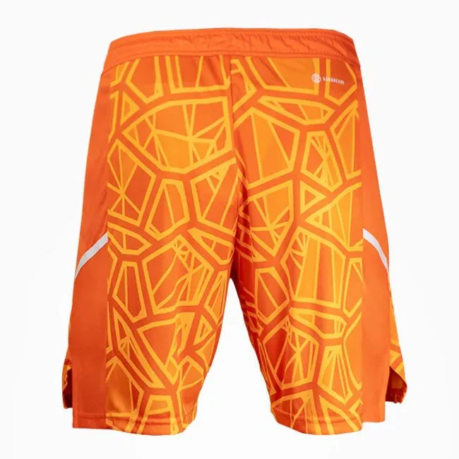 adidas LAUFA Condivo 22 Men's Goalkeeper Shorts - Orange - Image 3