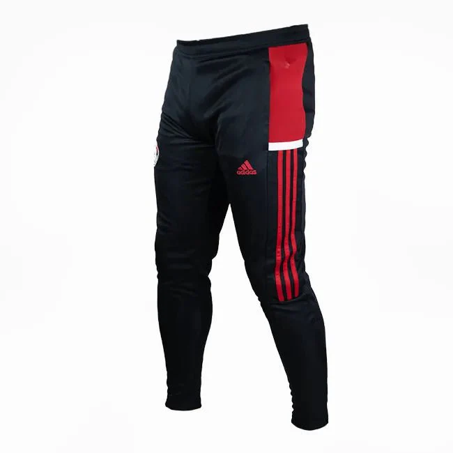 adidas LAUFA Mi Team 19 Youth Pants Black-Red - Image 2