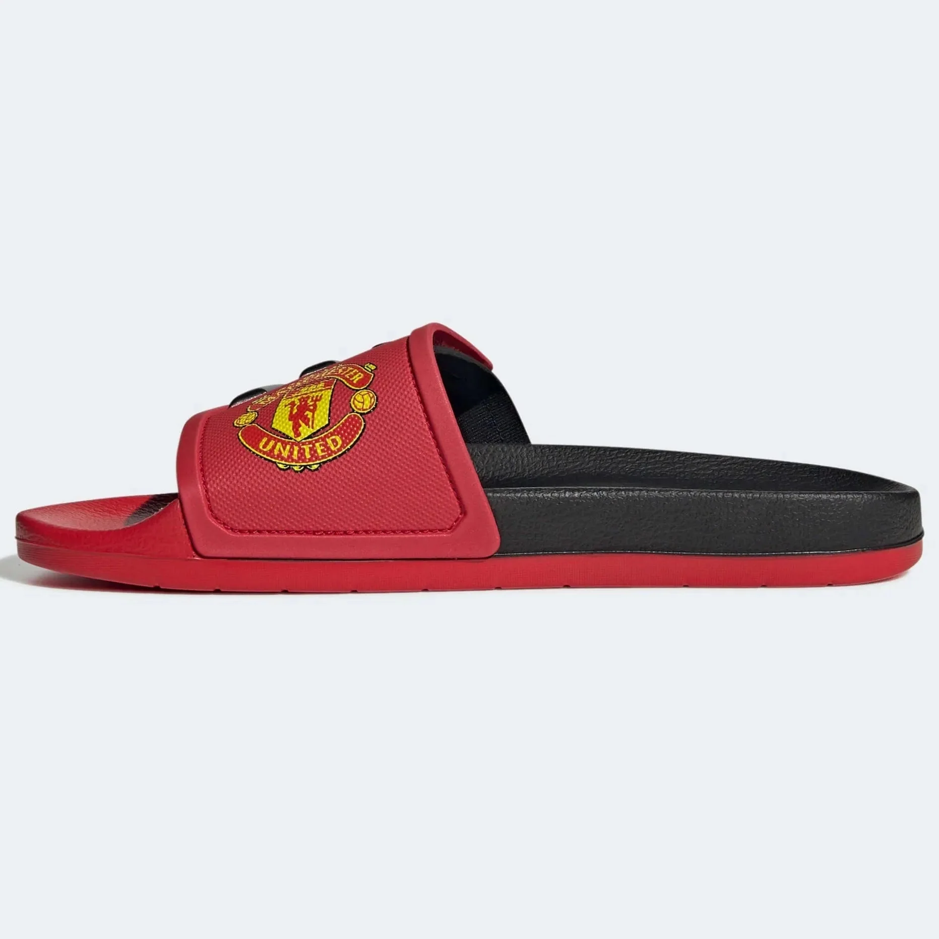 adidas Manchester United Adilette TND - Red-Black - Image 2